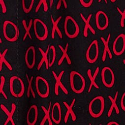 Boxer in xoxo print NAVY HUGS AND KISSES boxer in xoxo print for men