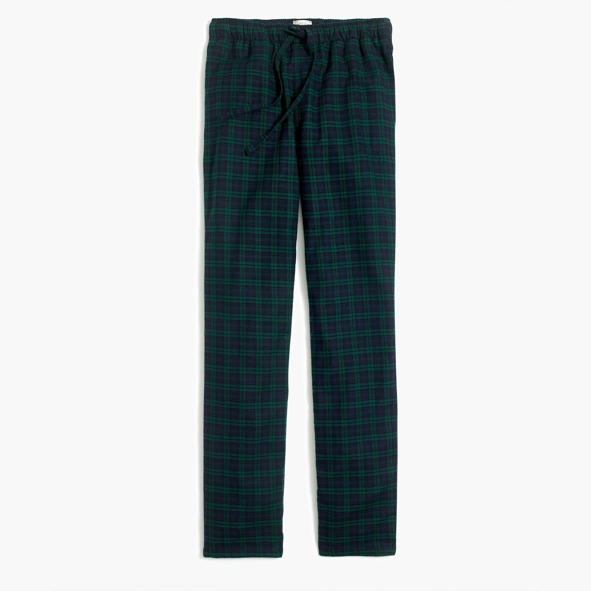 Flannel pajama pant with midnight watch print