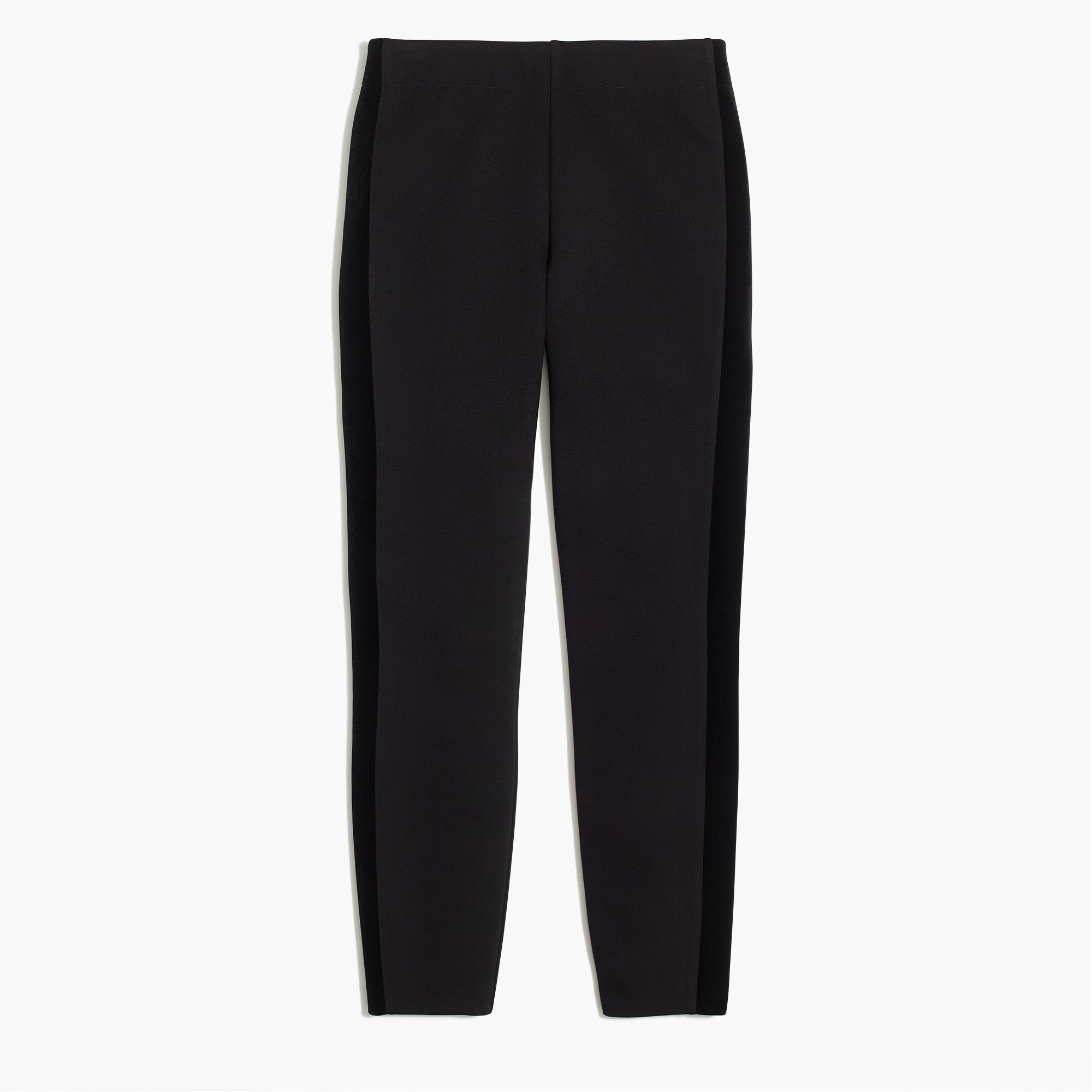 gigi pant with velvet tuxedo stripe for women