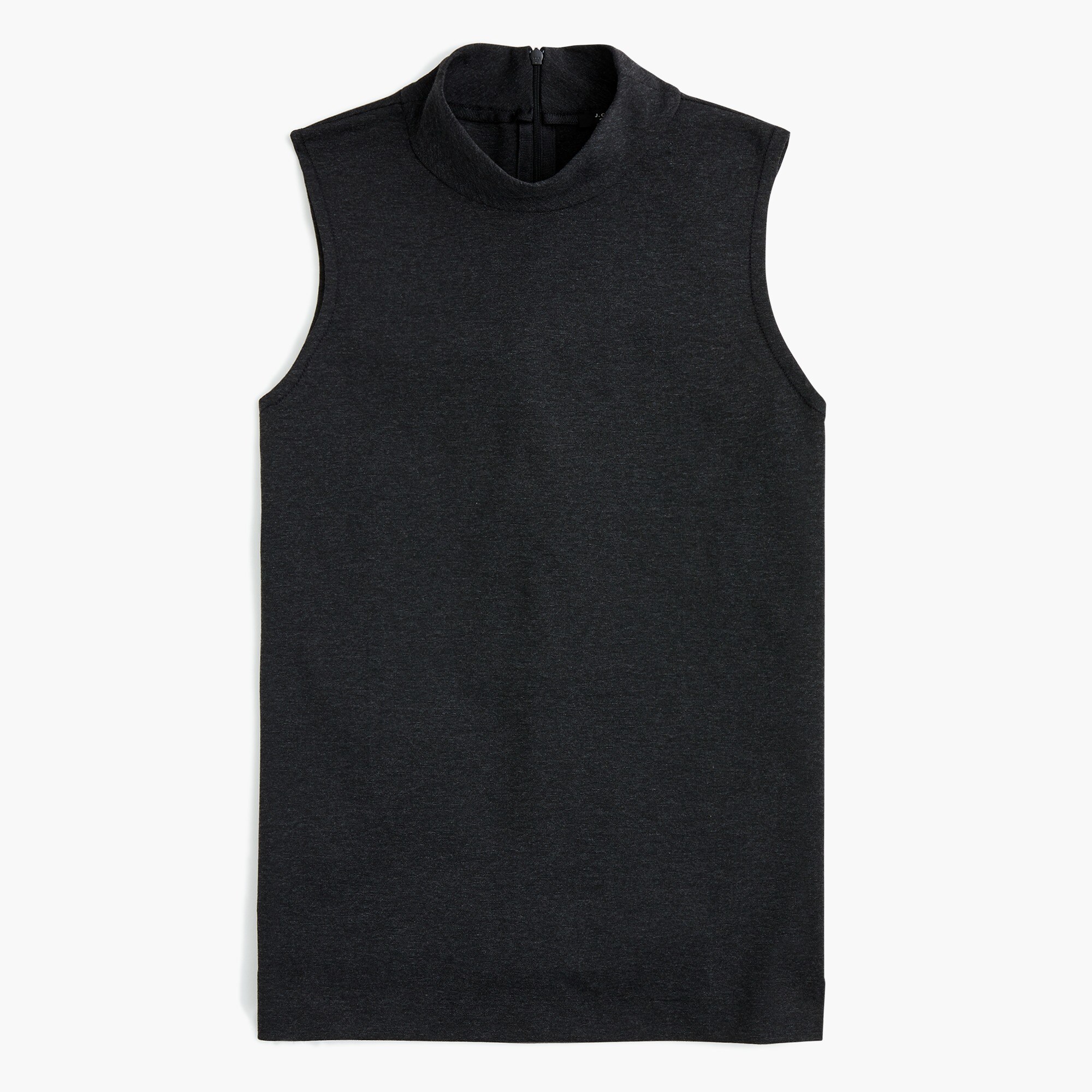  Mockneck tank top in eco ponte