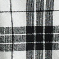 Flannel shirt BLACK WHITE PLAID factory: flannel shirt for women