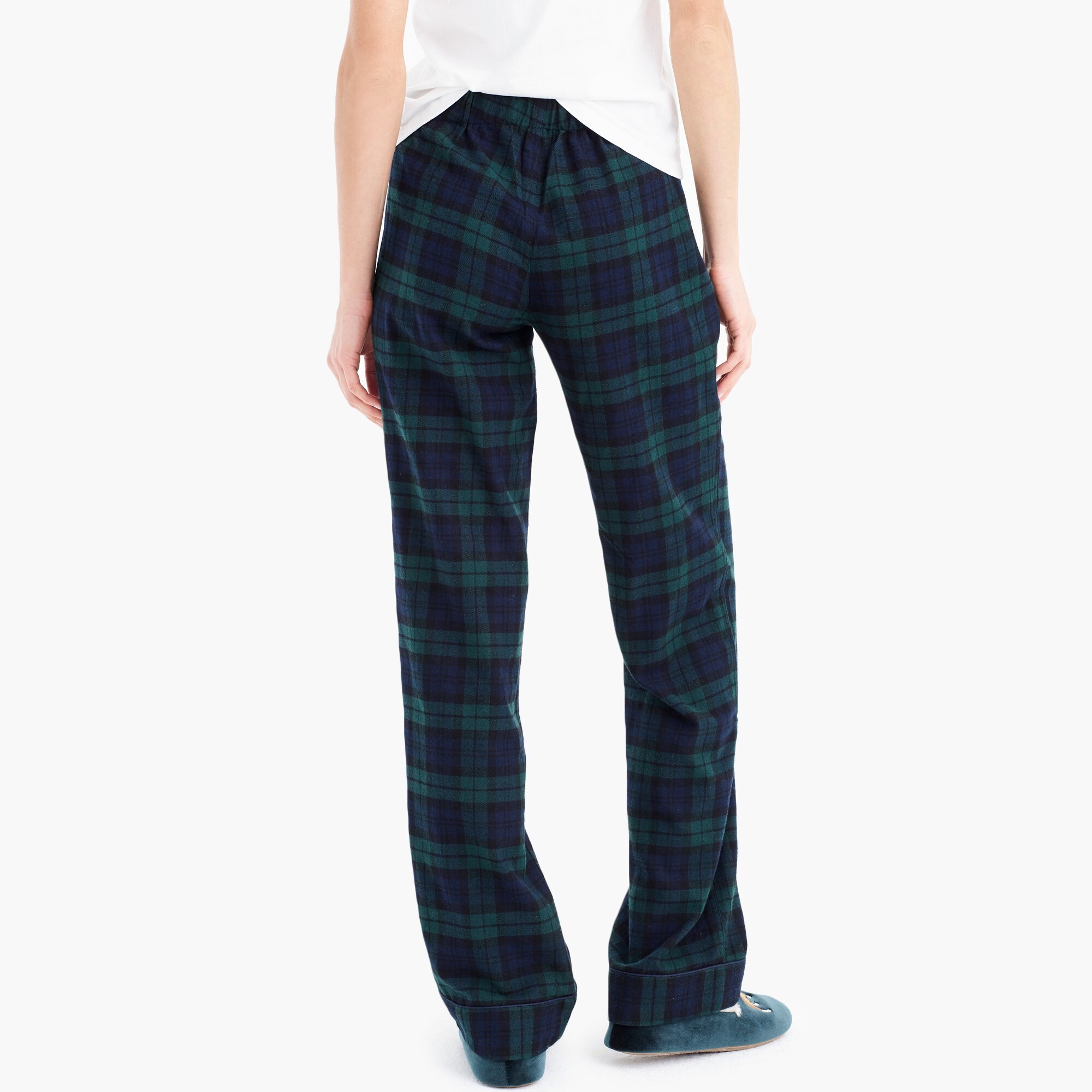 j crew plaid pants