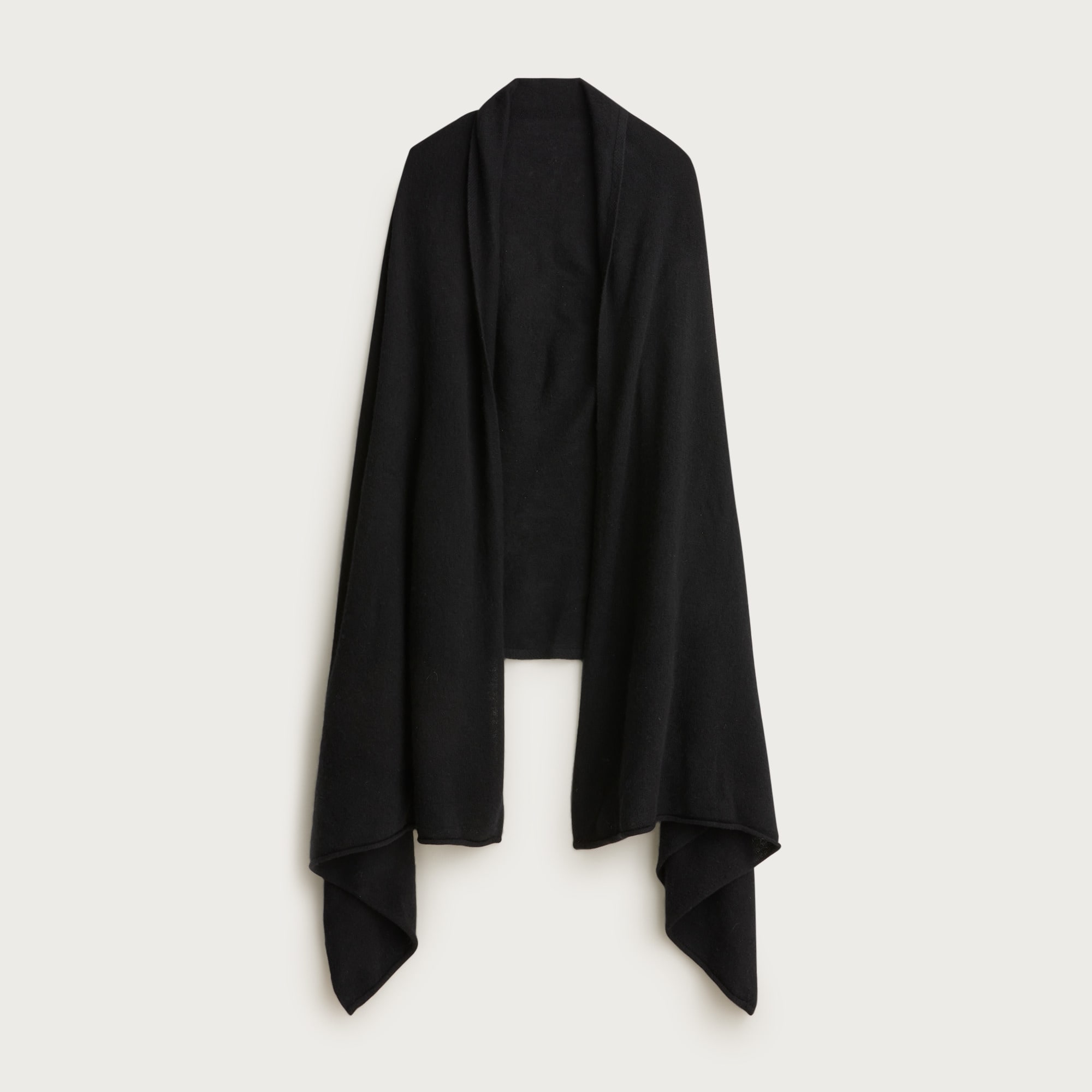 Oversized cashmere wrap