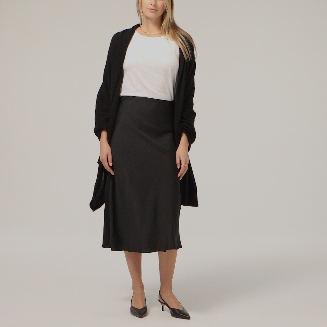 Oversized cashmere wrap