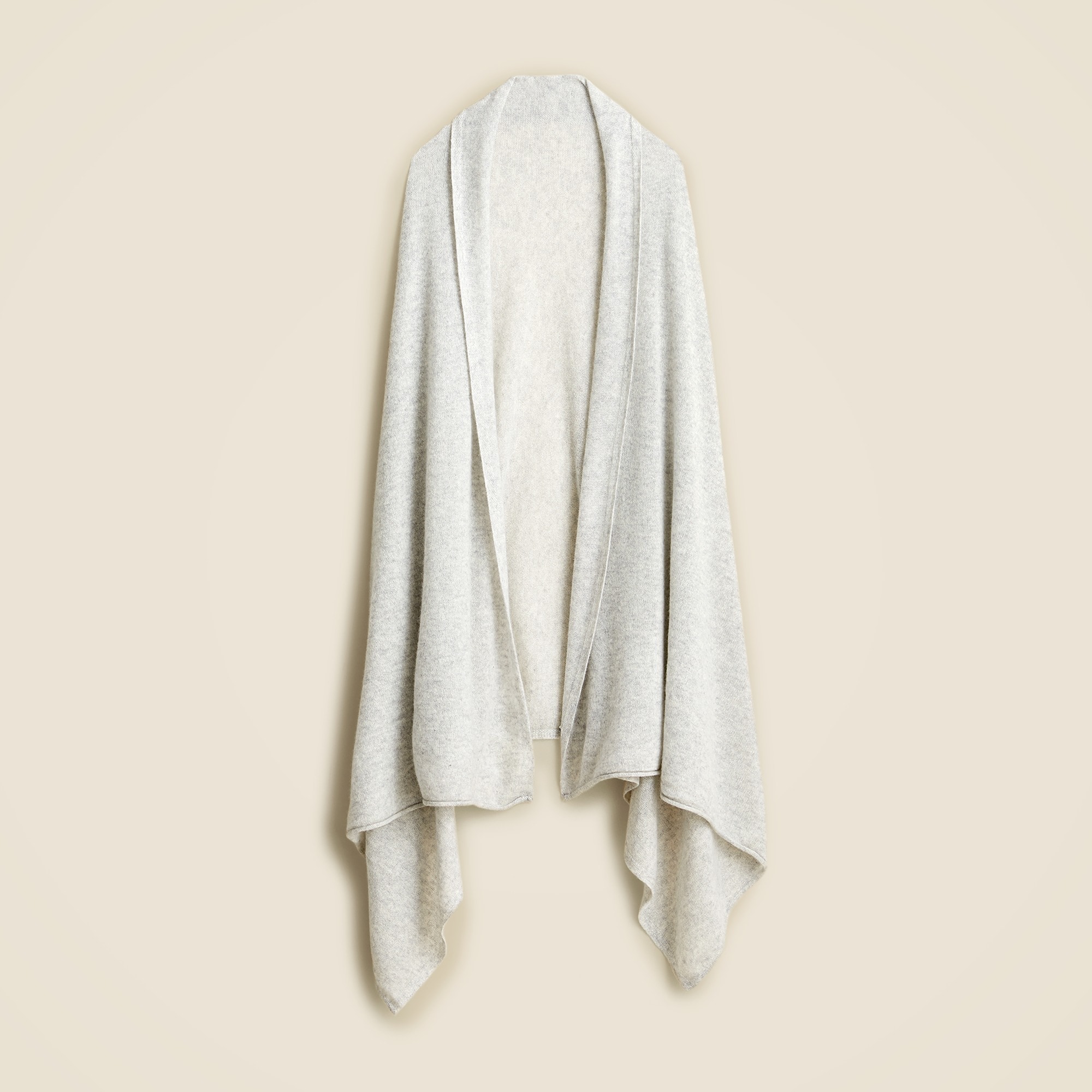 J.Crew: Oversized Cashmere Wrap For Women