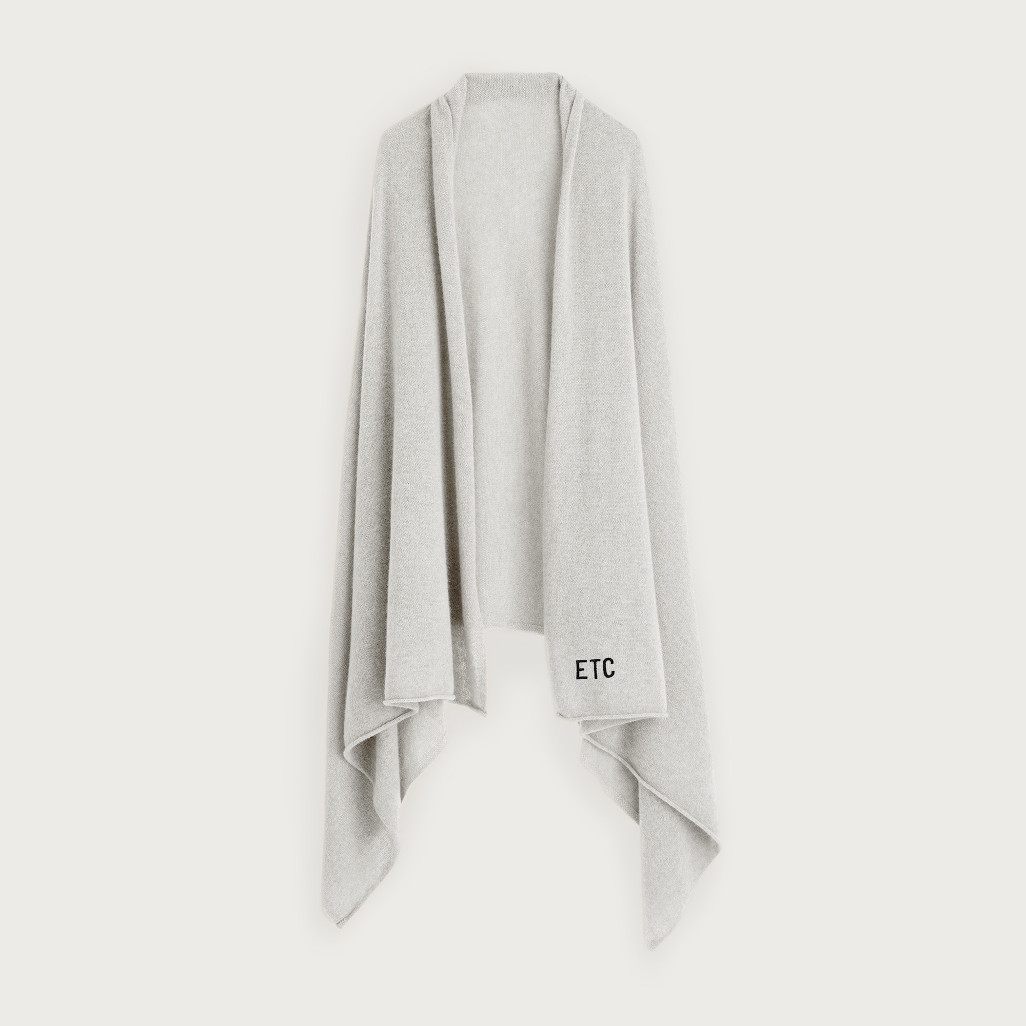 Oversized cashmere wrap