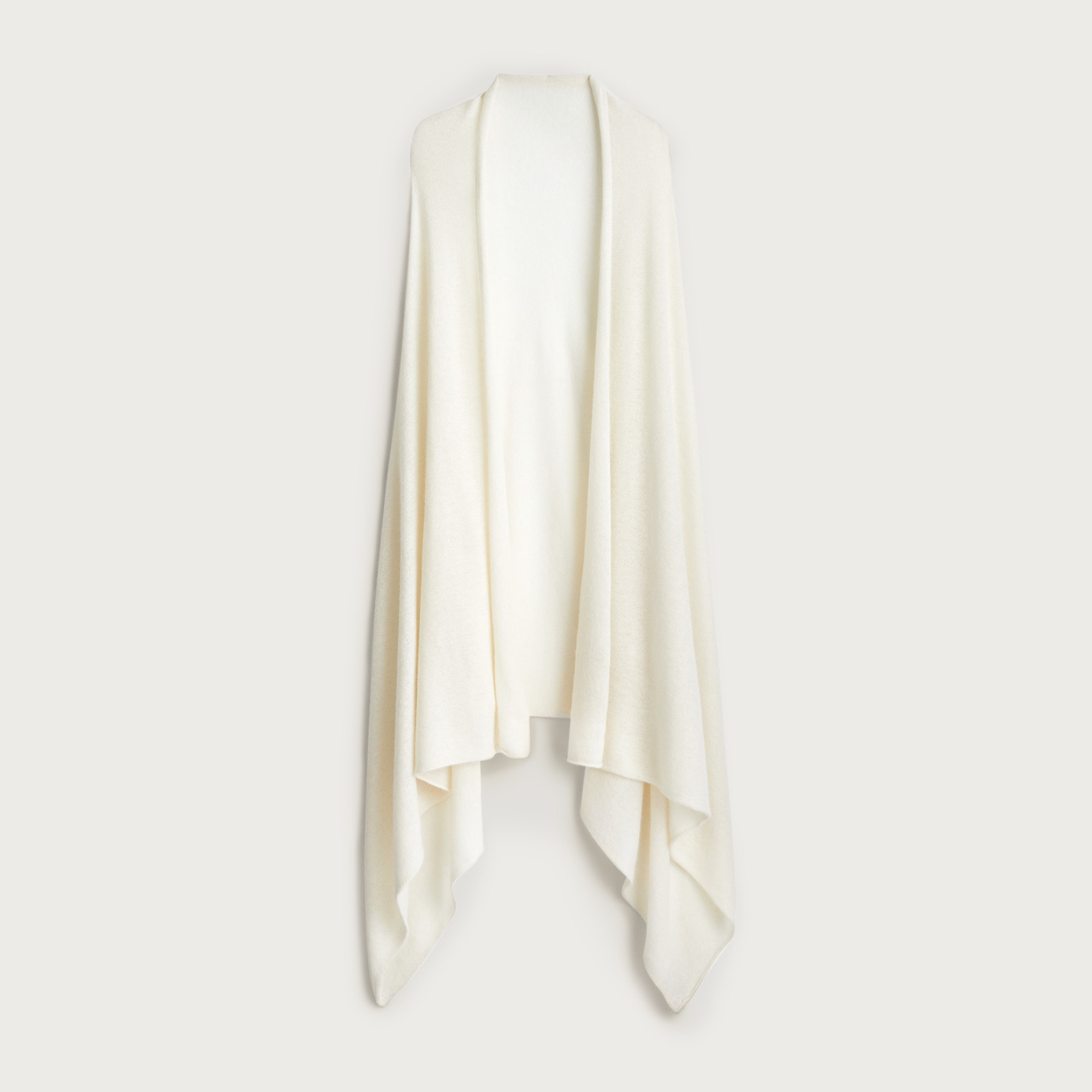 Oversized cashmere wrap