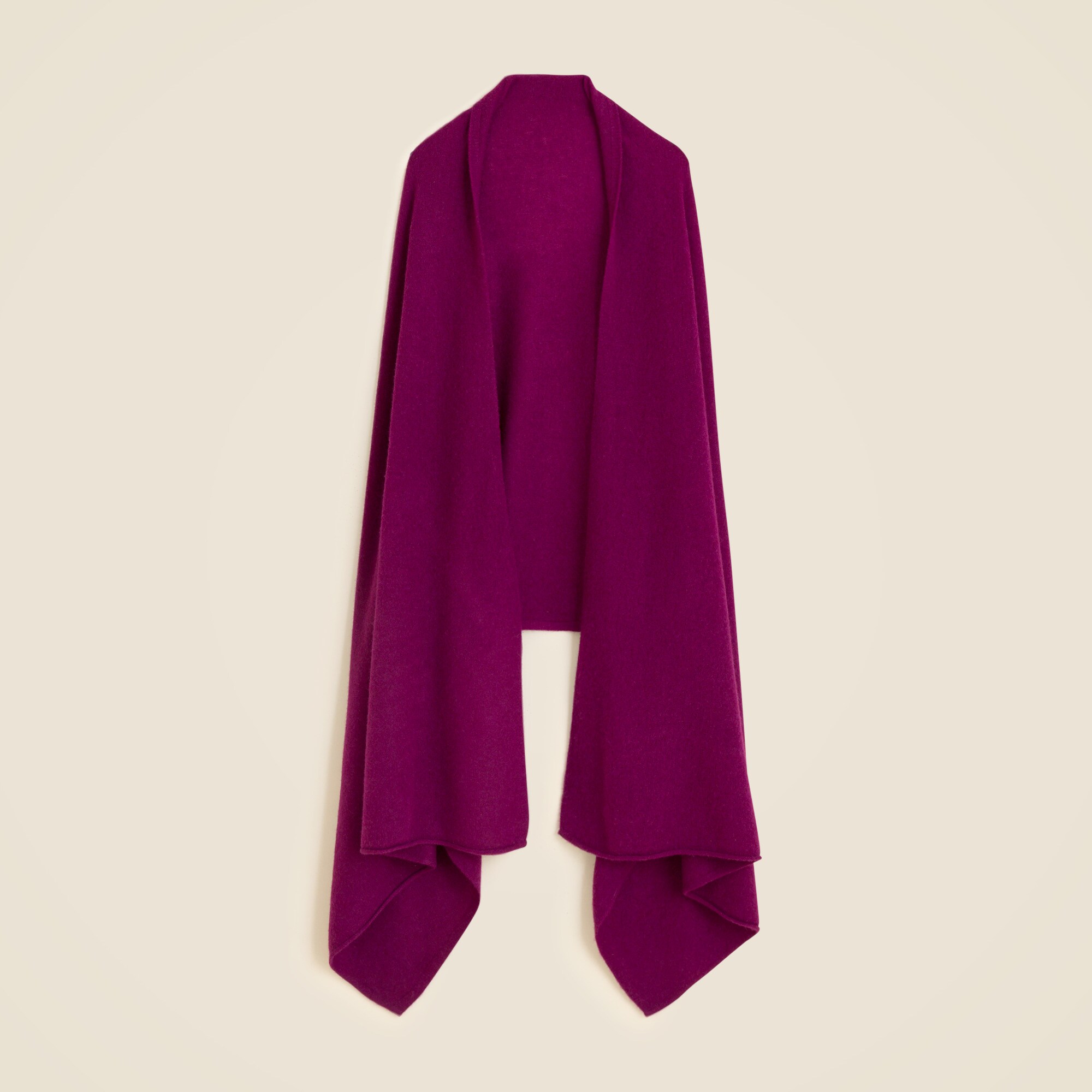 Oversized cashmere wrap