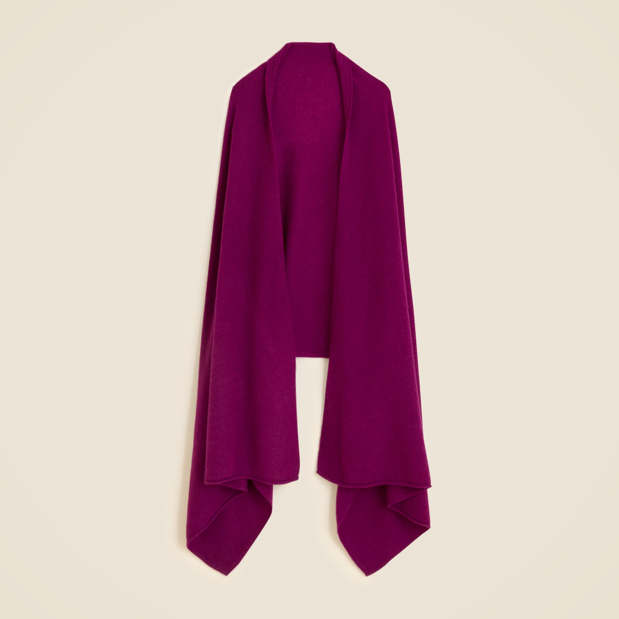 Oversized cashmere wrap