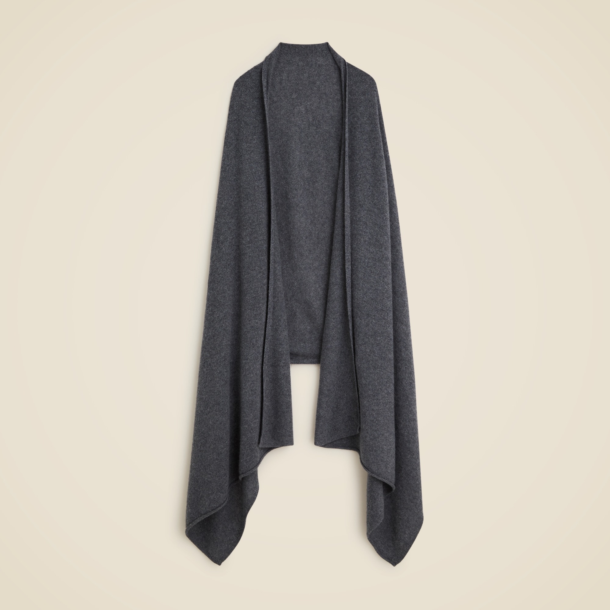 J.Crew: Oversized Cashmere Wrap For Women