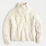 Collection cashmere cable-knit turtleneck