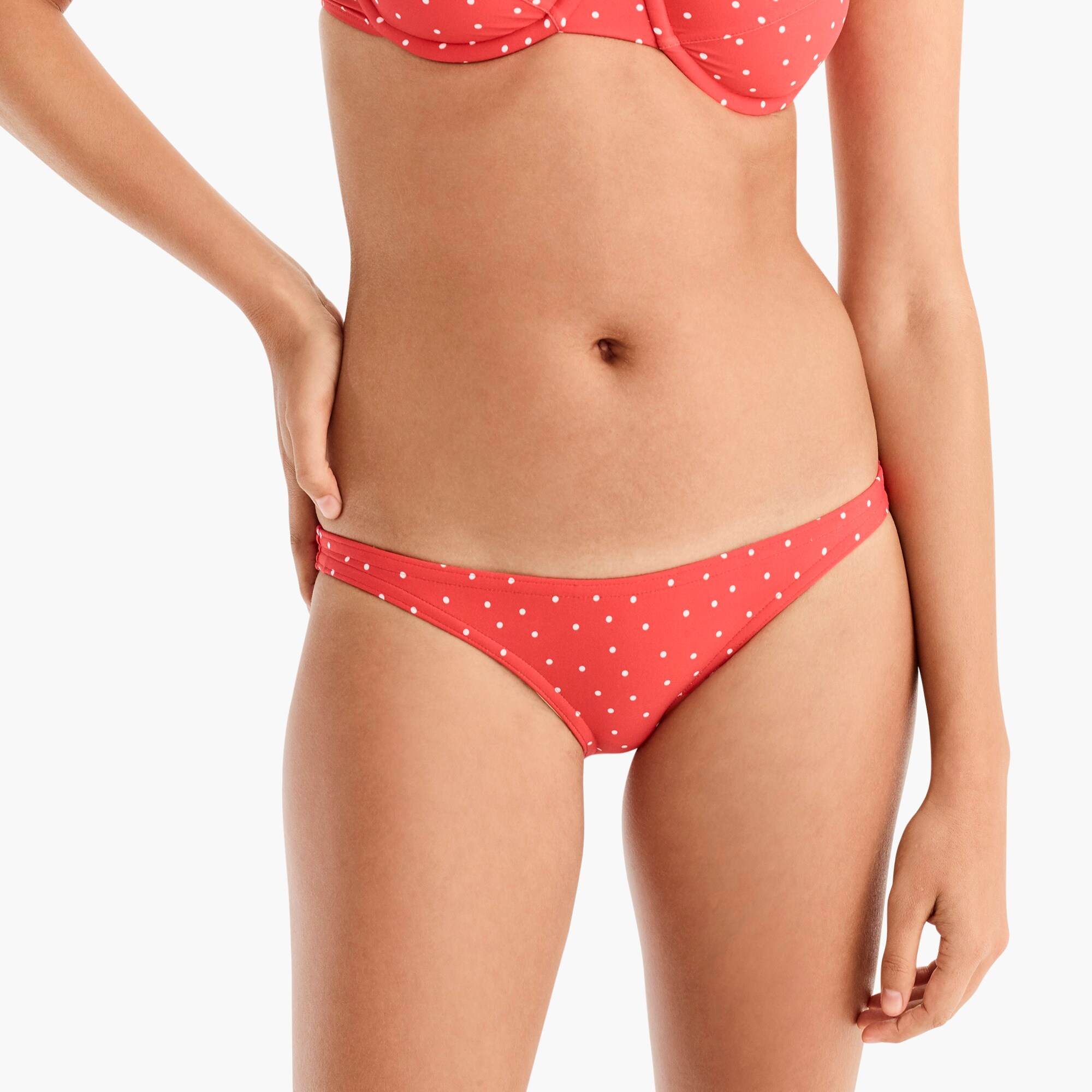 polka dot bikini bottom