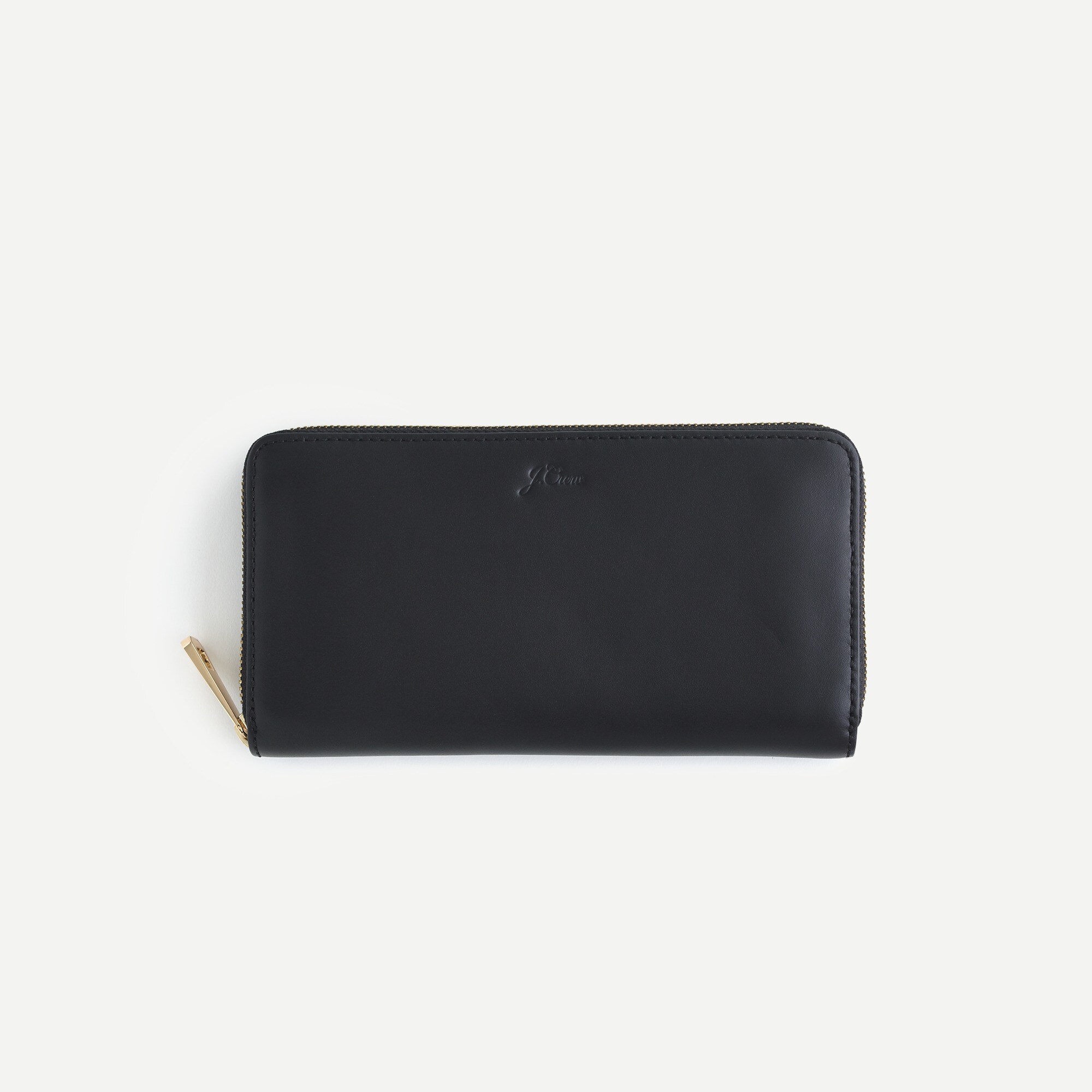 womens Harper continental wallet in Italian leather