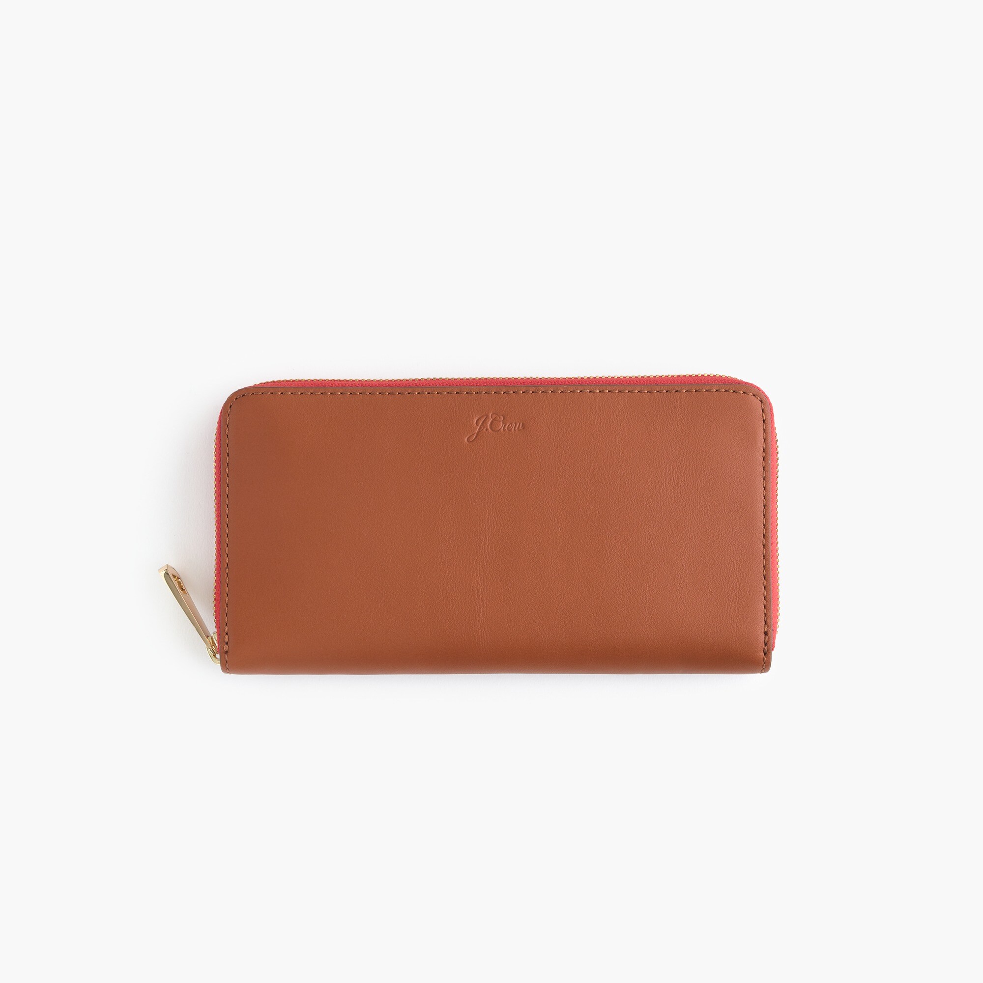 womens Harper continental wallet in Italian leather