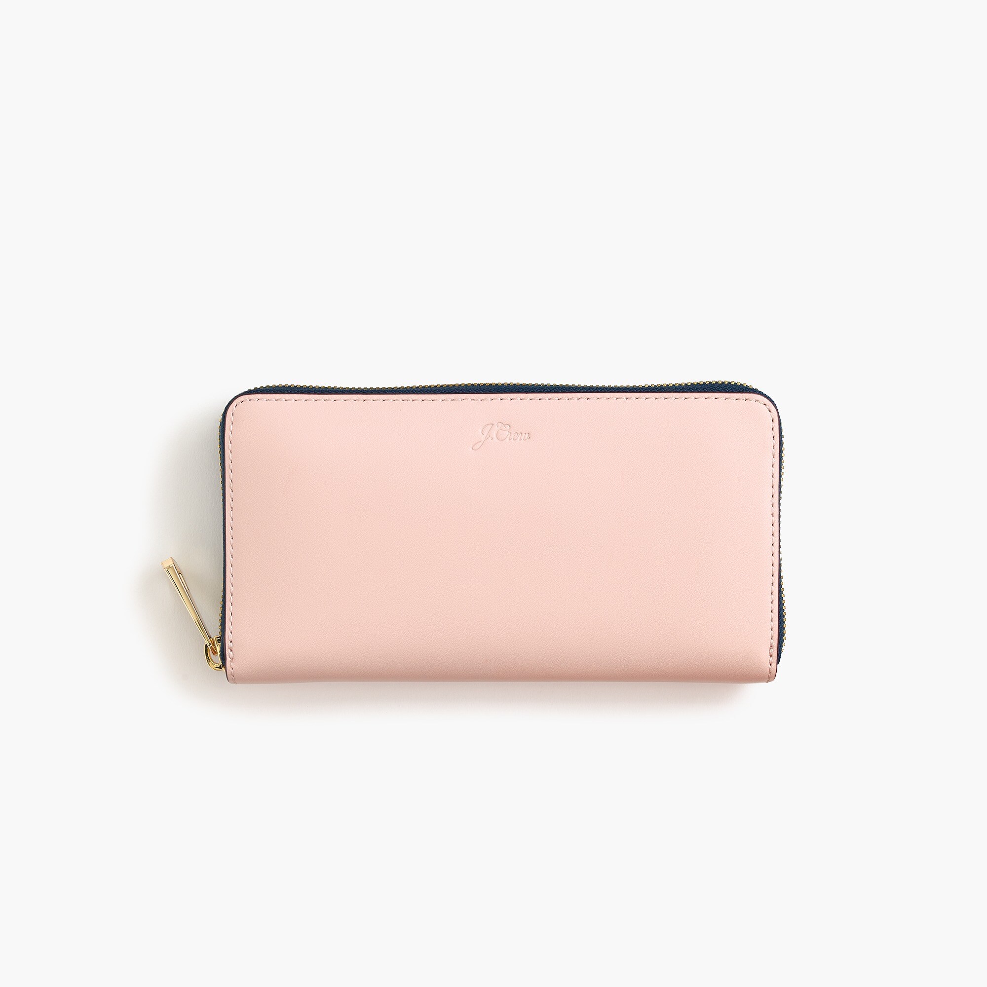 womens Harper continental wallet in Italian leather