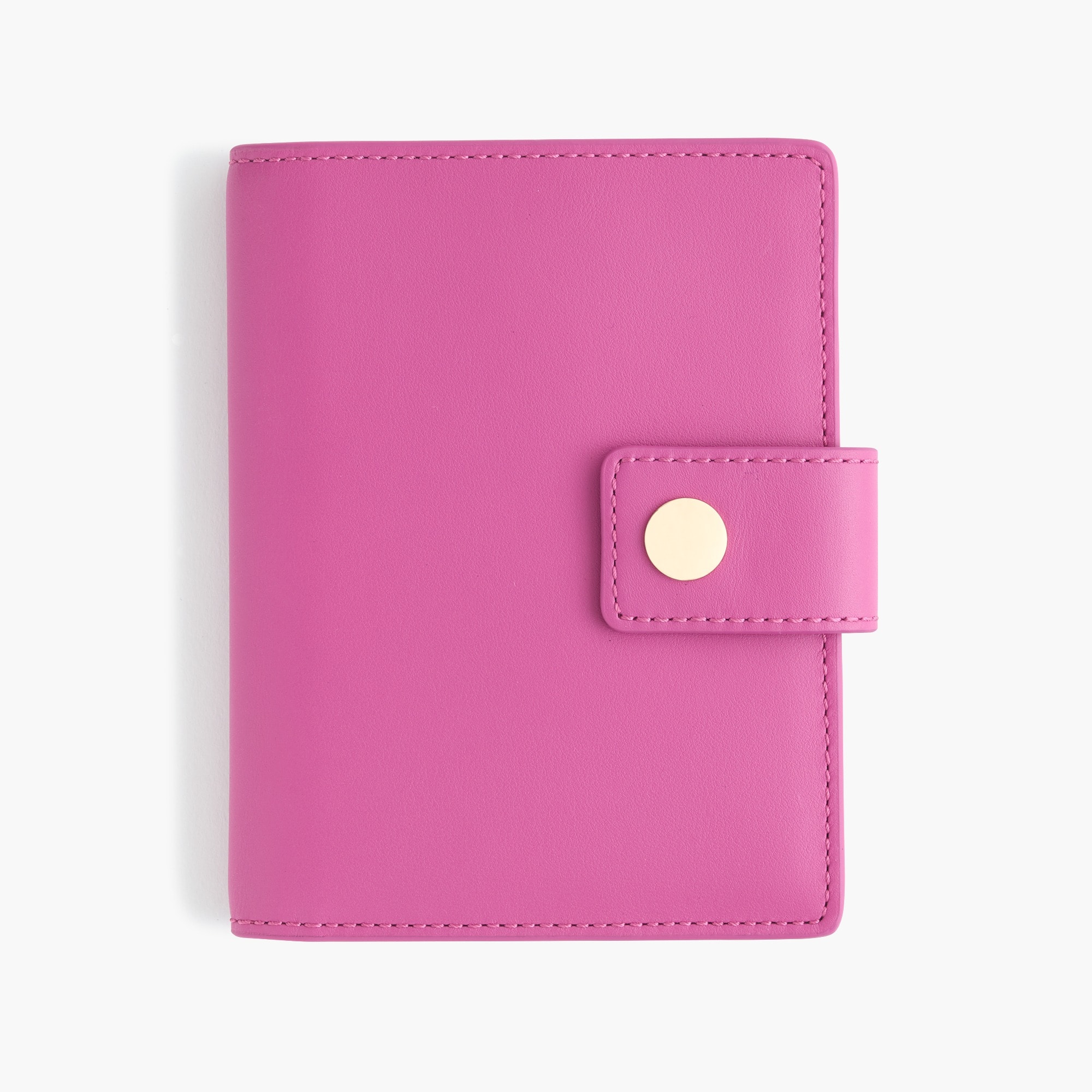 Passport case in Italian leather