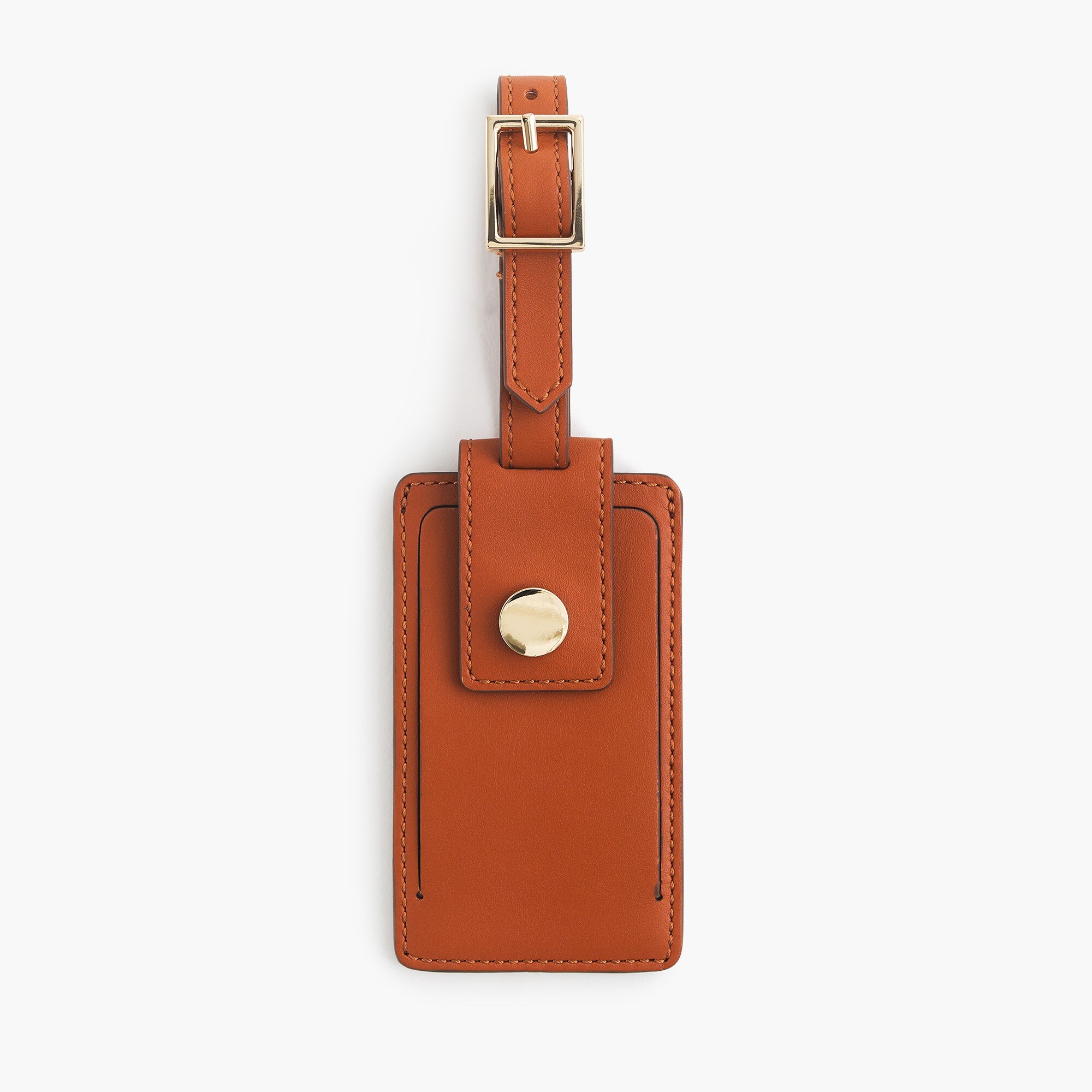 Luggage tag in Italian leather