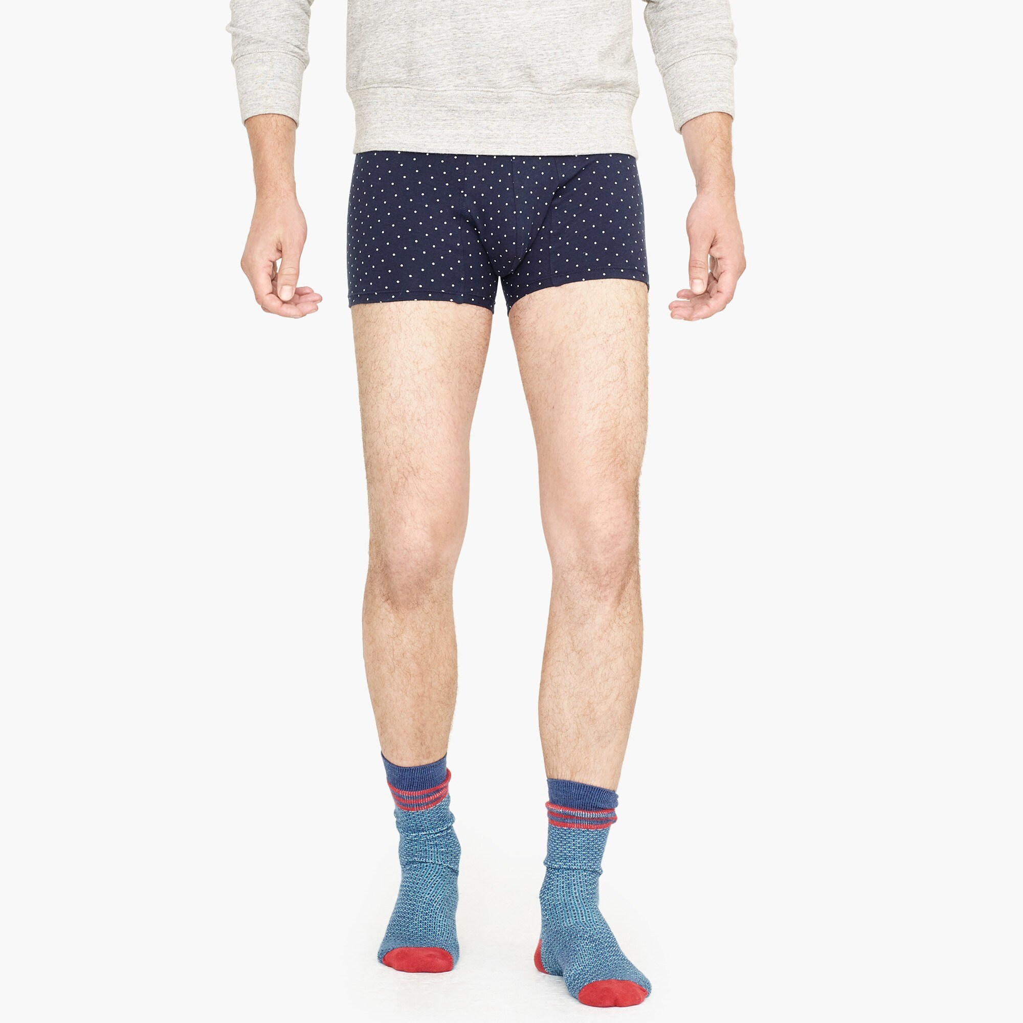 mens Stretch dotted trunks