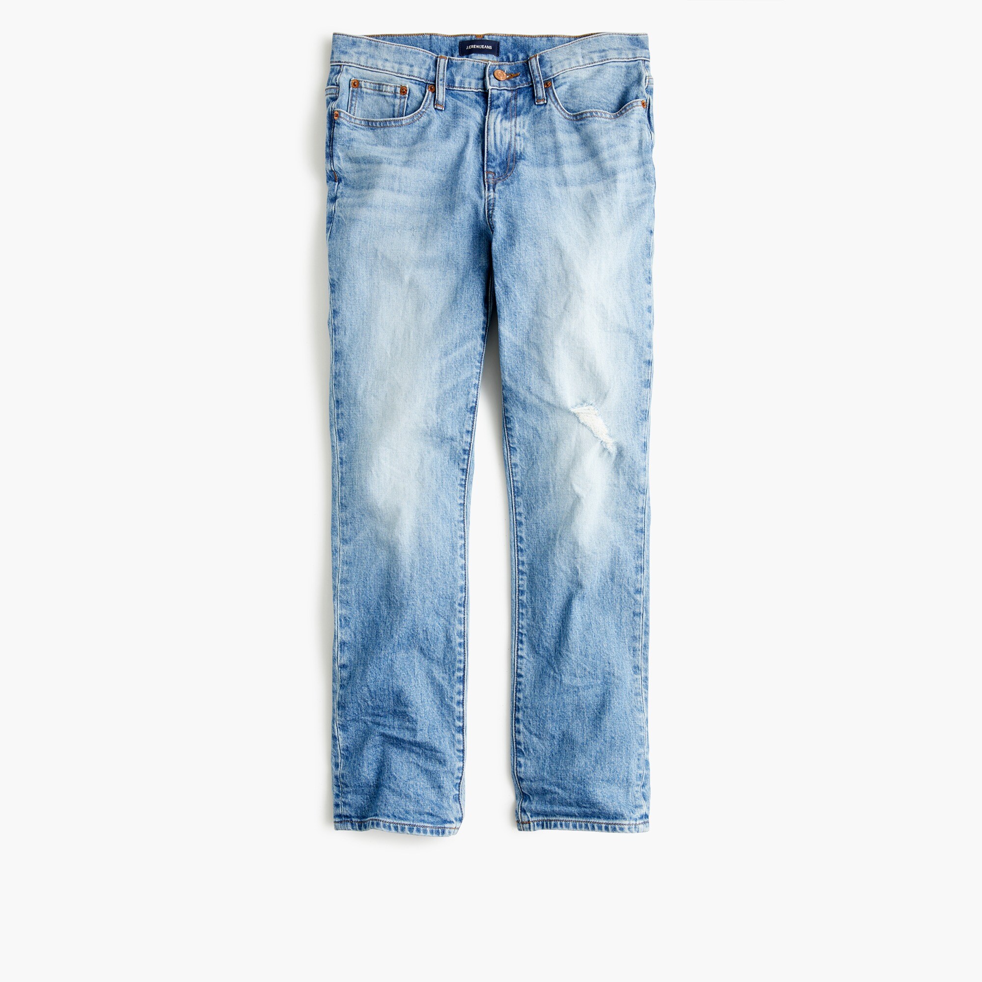 Slim boyfriend eco jean in Warm Seaside wash