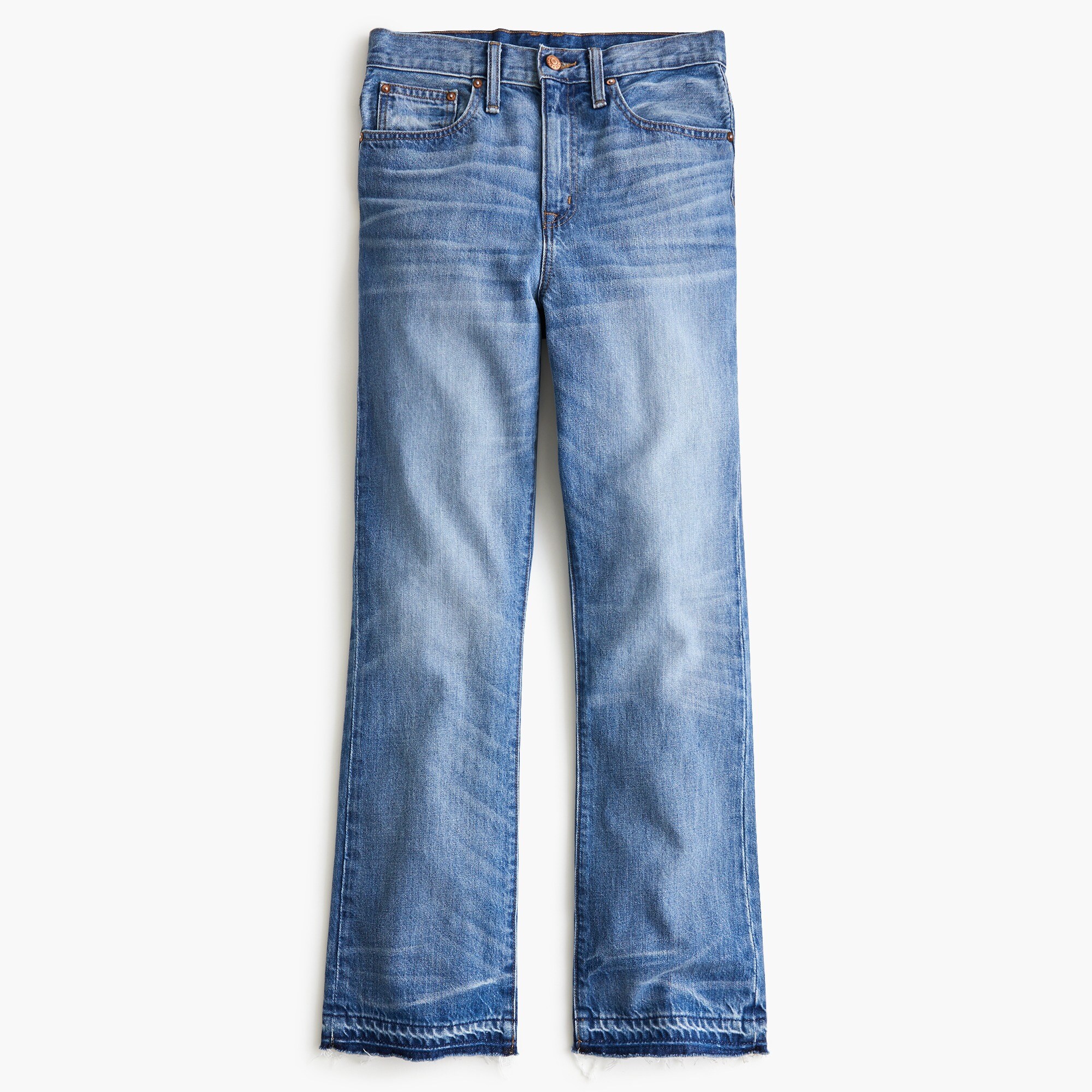 Point Sur Kickout Crop Jean In Vintage Wash With Let Down Hem For Women ...