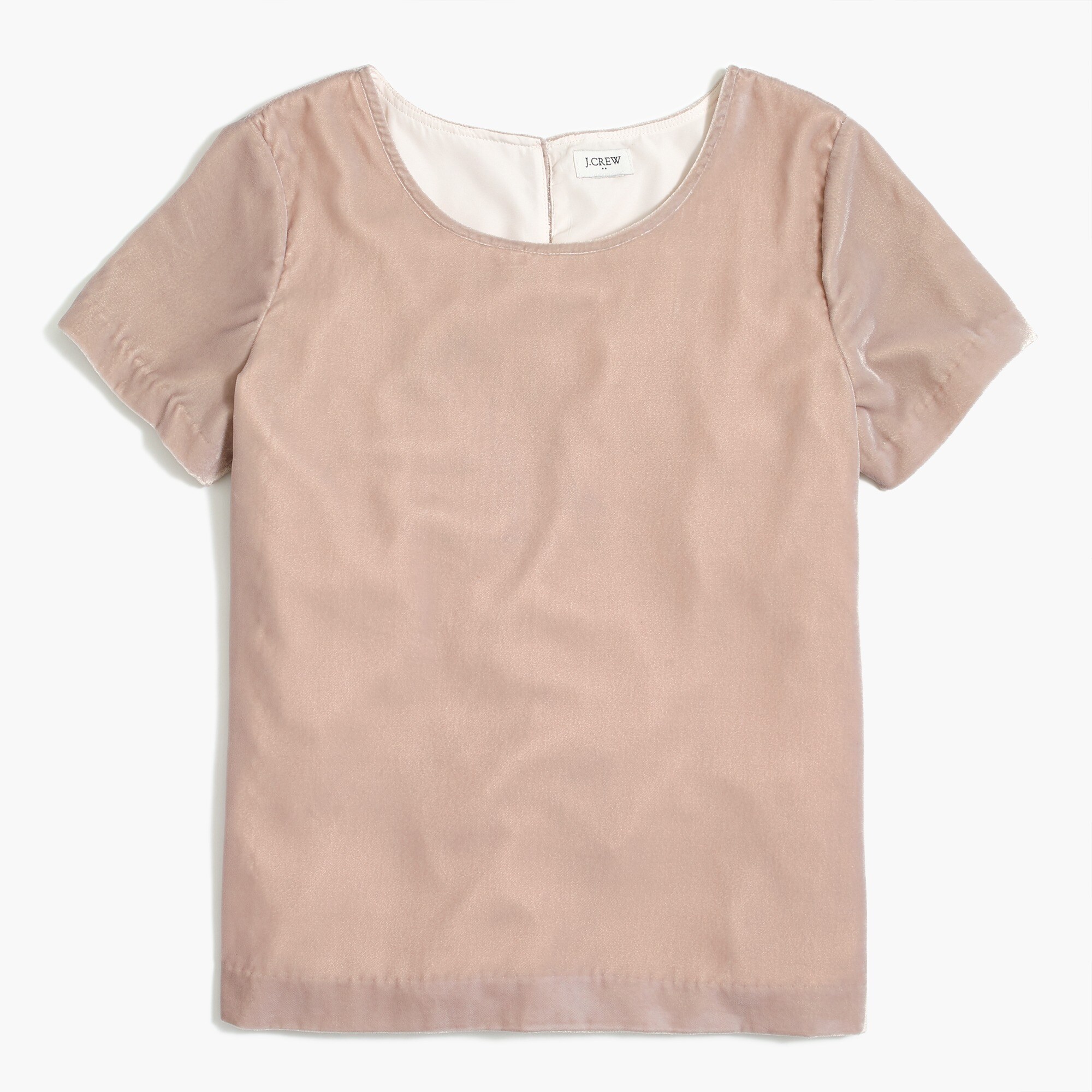 velvet tee for women