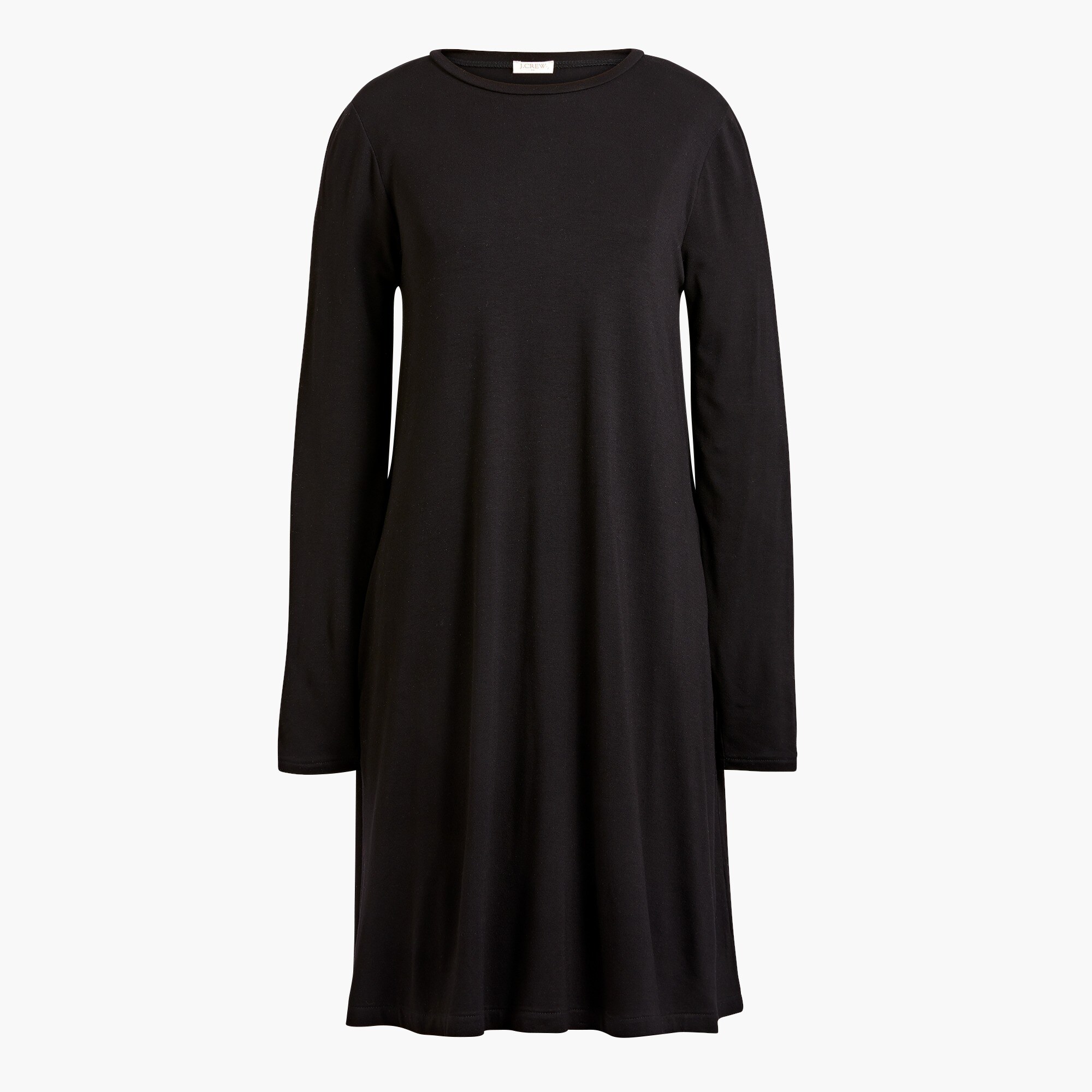 j crew long sleeve dress Swingy Long-sleeve Dress For Women