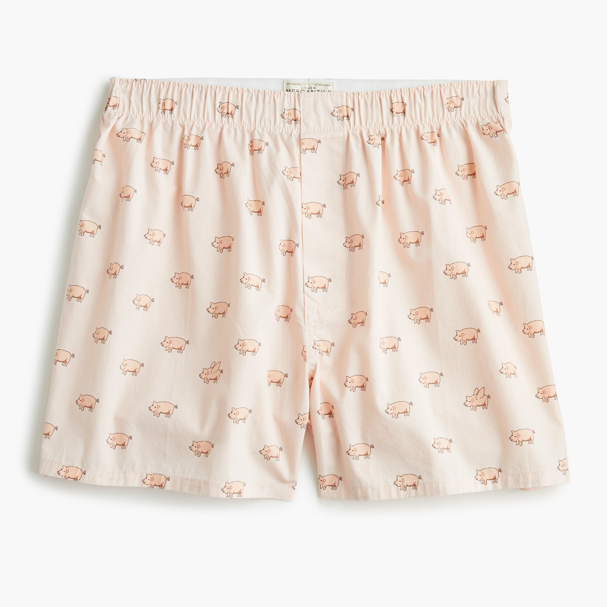 mens J.Crew Mercantile flying pigs boxers