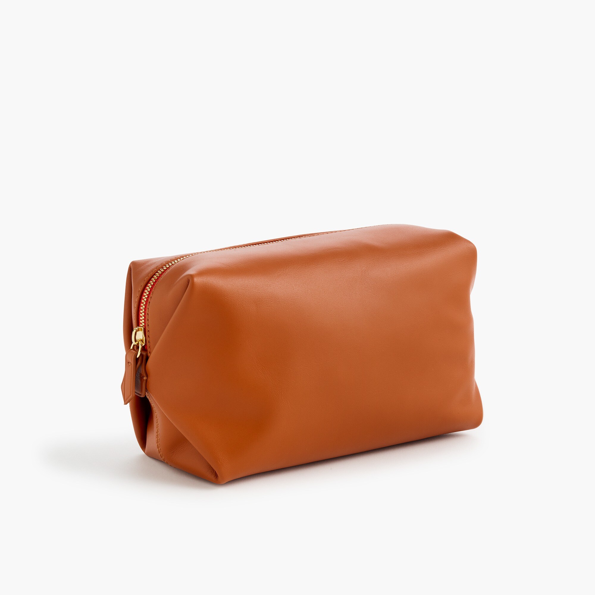 womens Harper dopp kit in Italian leather