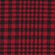 High-waisted wide-leg pant with asymmetrical button in plaid RED BLACK j.crew: high-waisted wide-leg pant with asymmetrical button in plaid for women