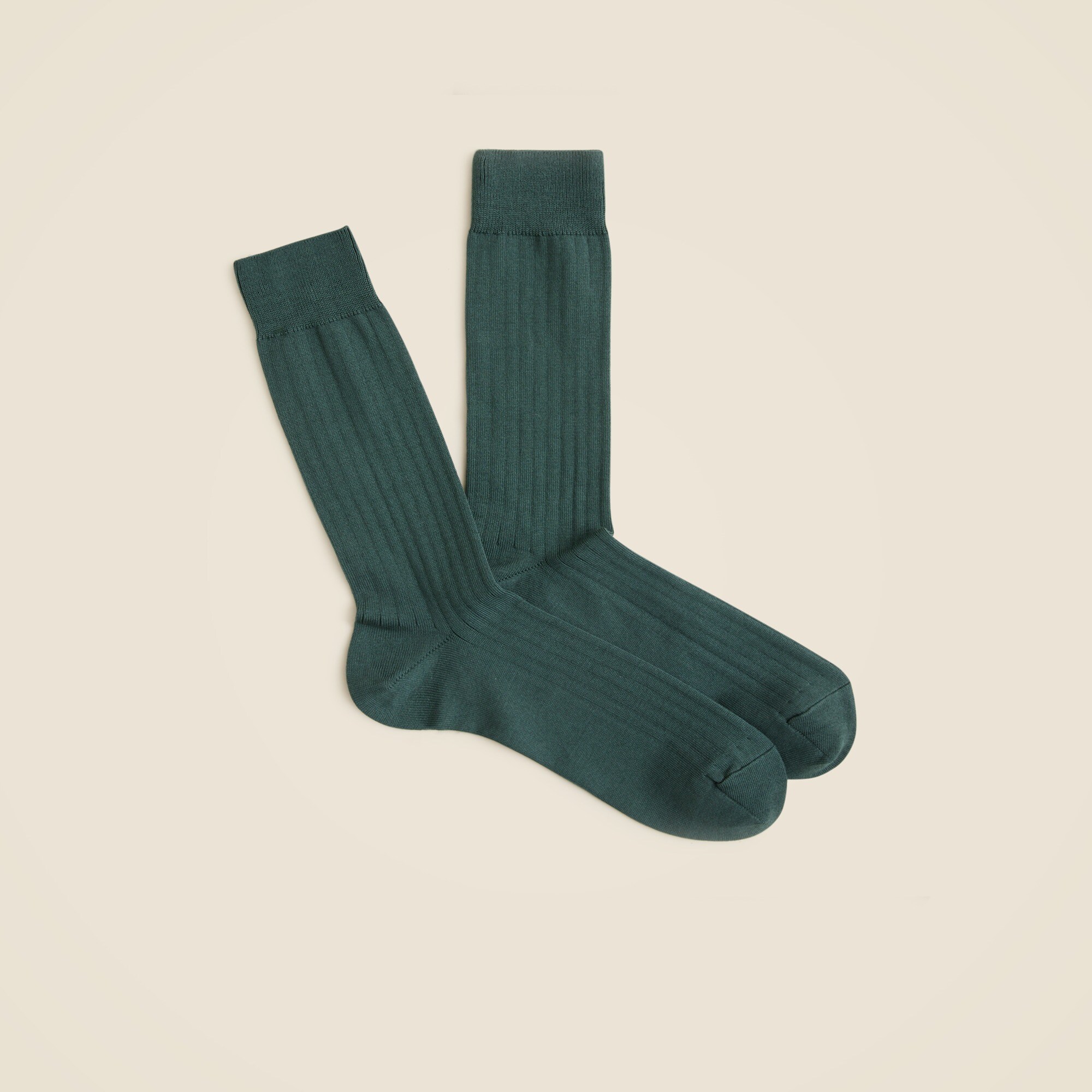 mens Ribbed dress socks