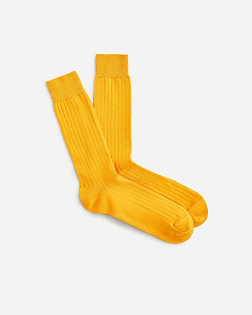  Ribbed dress socks