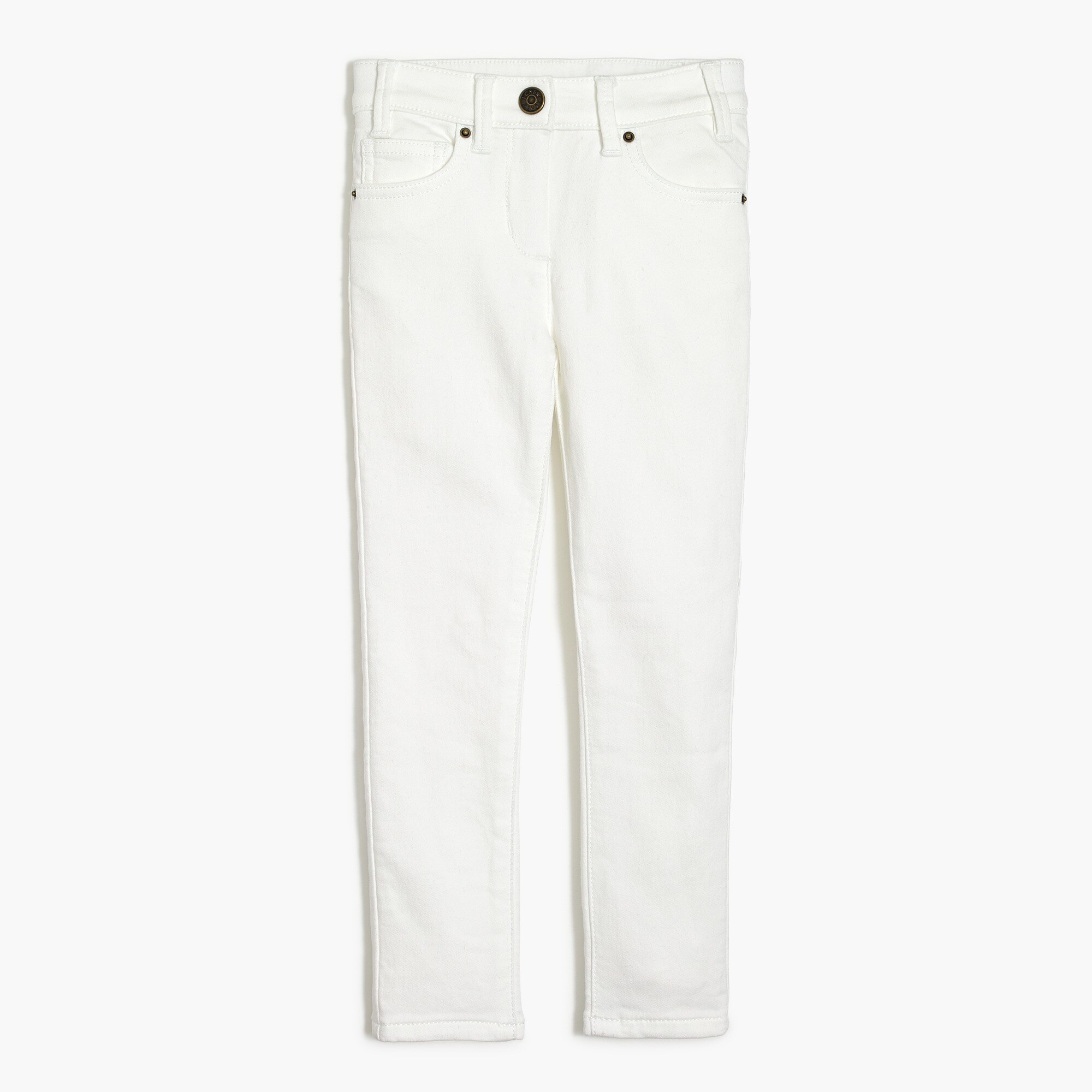girls' anywhere jean in white for girls