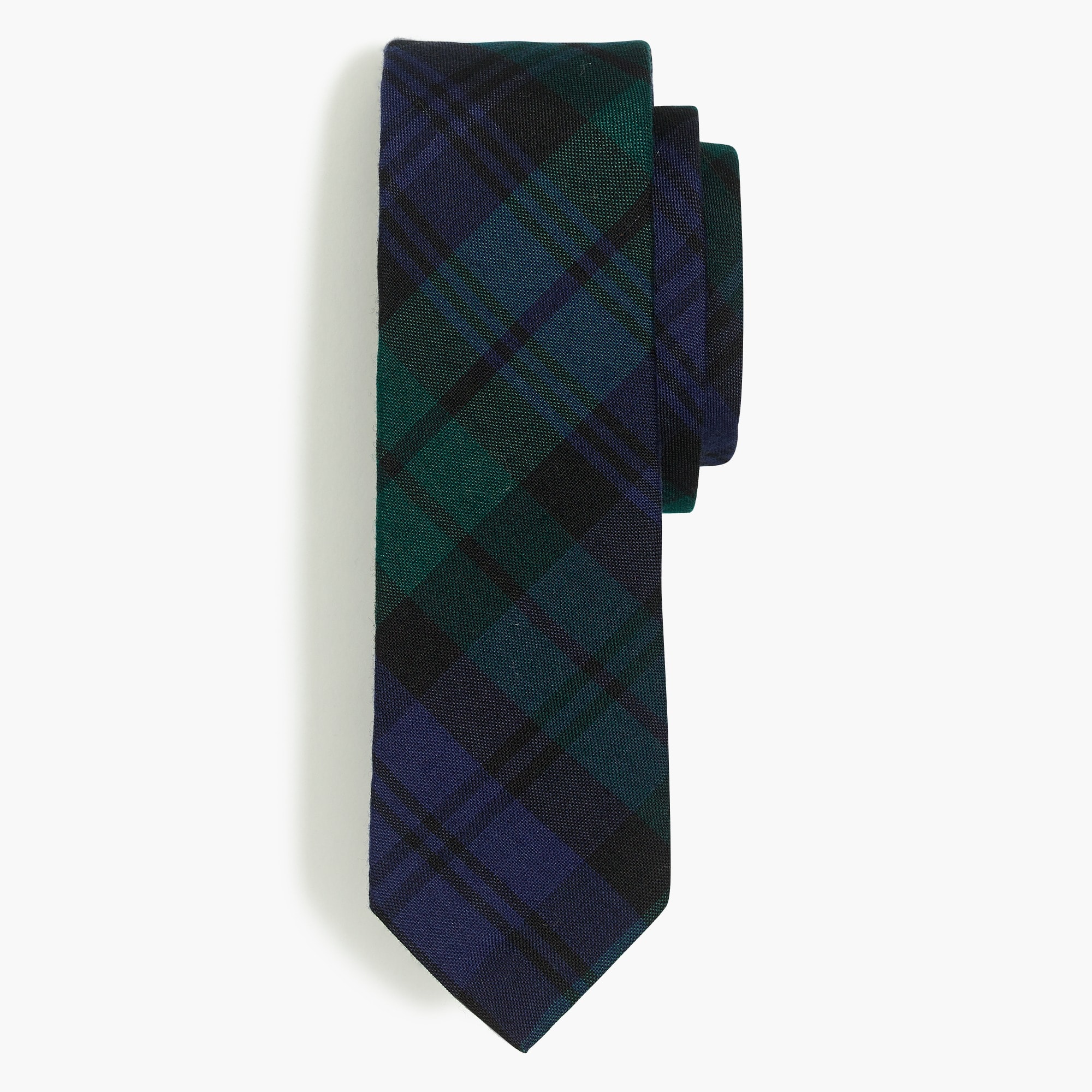 plaid tie for men