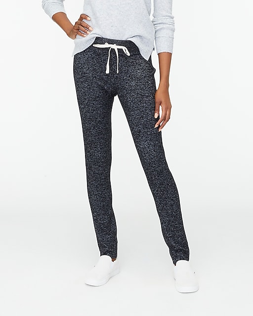 womens Marled jogger sweatpant in signature cozy yarn