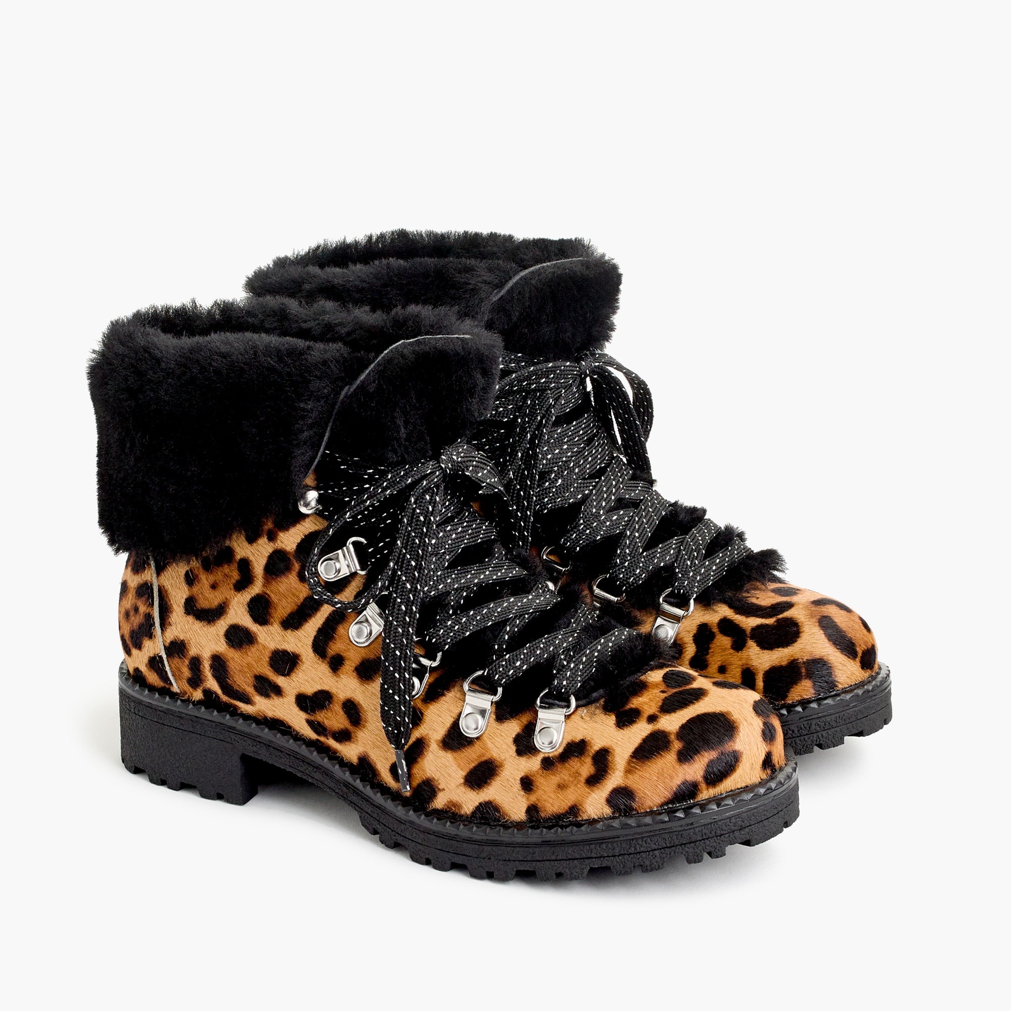 j crew winter lace up boots