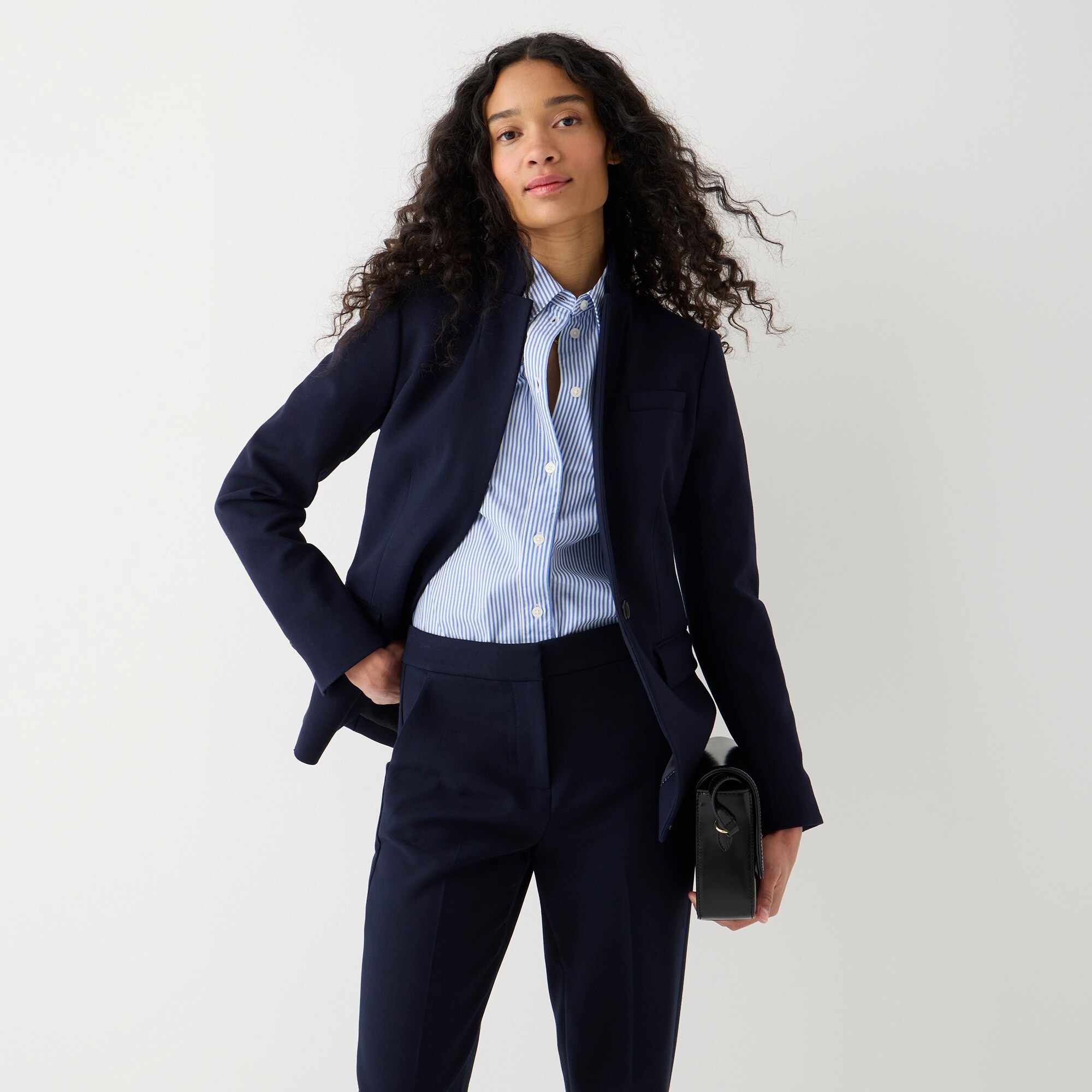 j.crew: regent blazer in four-season stretch for women