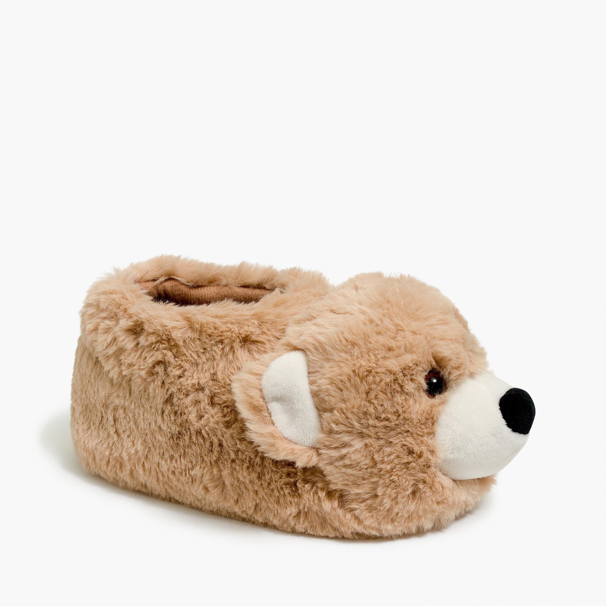 Kids' bear slippers
