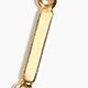 Petite initial pendant necklace LETTER A factory: petite initial pendant necklace for women
