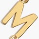 Petite initial pendant necklace LETTER A factory: petite initial pendant necklace for women
