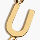 Petite initial pendant necklace LETTER A factory: petite initial pendant necklace for women