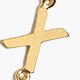 Petite initial pendant necklace LETTER A factory: petite initial pendant necklace for women