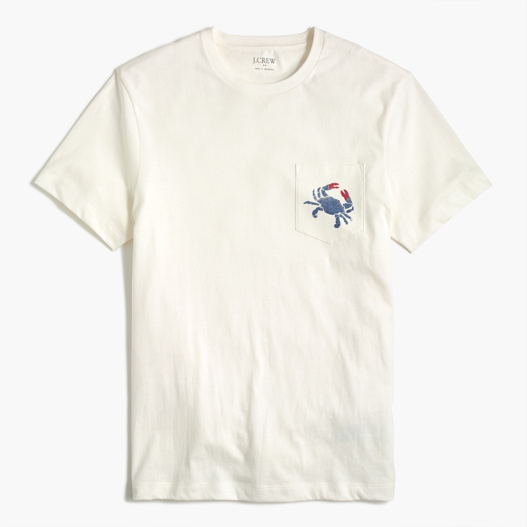 Crab pocket tee