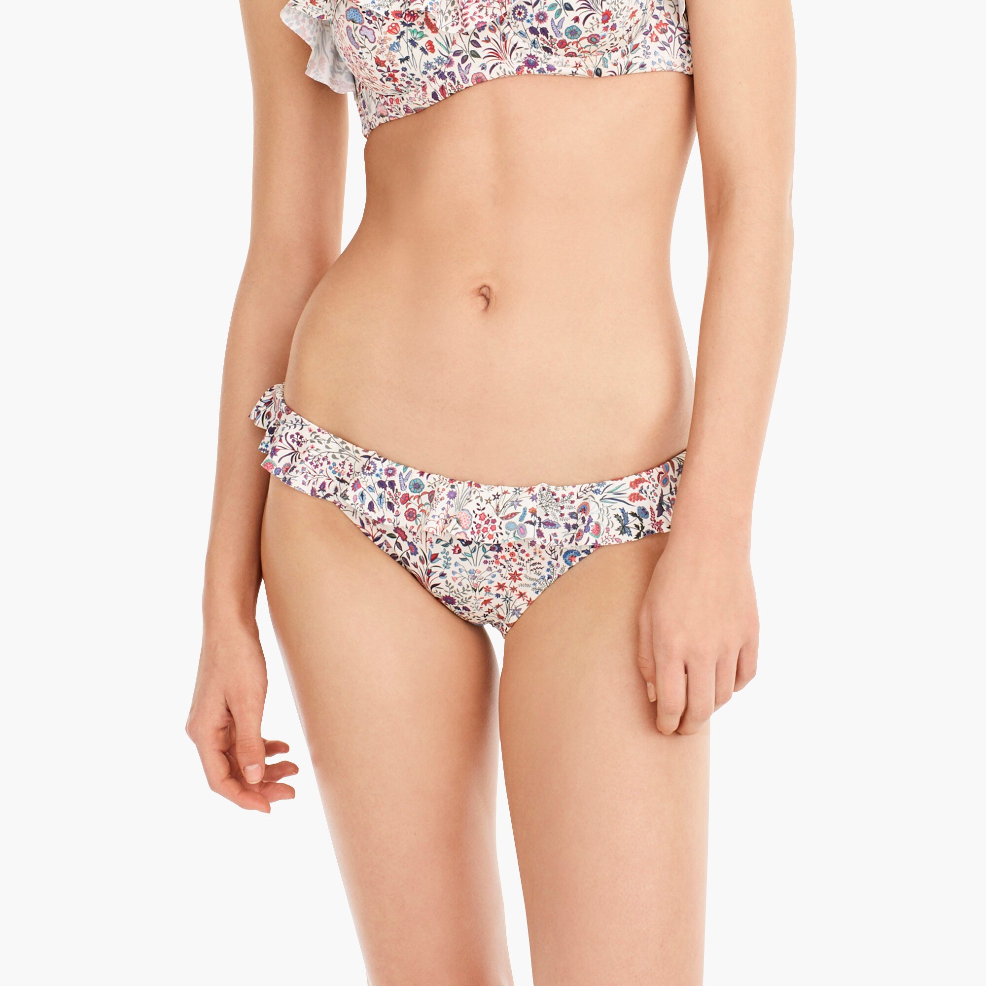 ruffle hipster bikini bottom