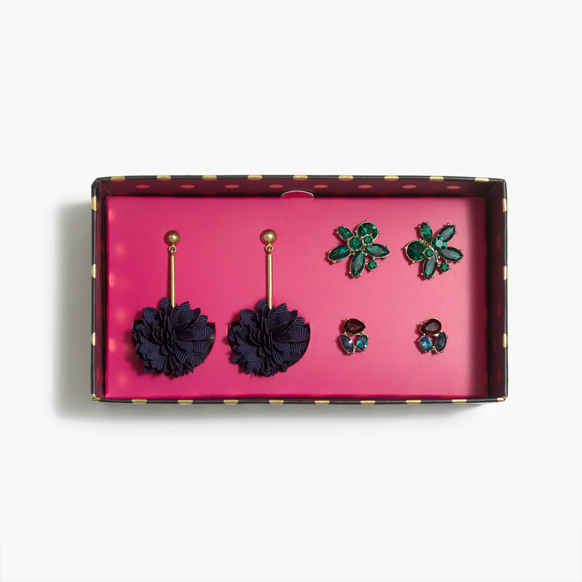 Blossom drop earrings gift box set