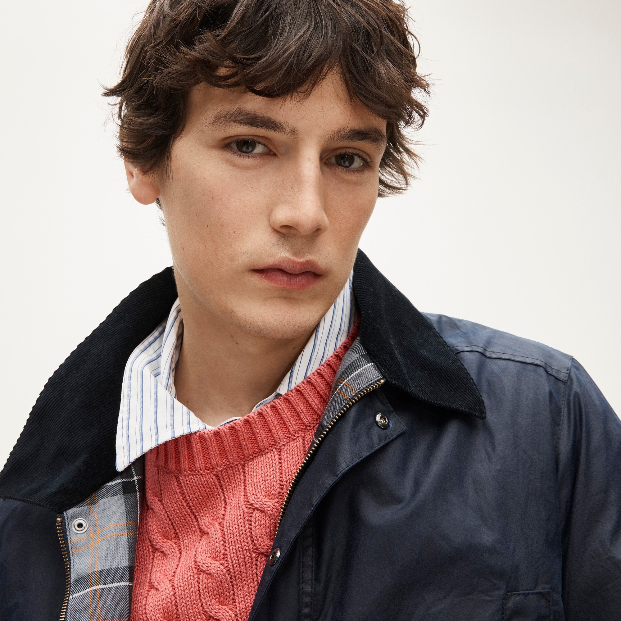 Barbour® X J.Crew Barn Jacket™ In Waxed Cotton For Men | J.Crew