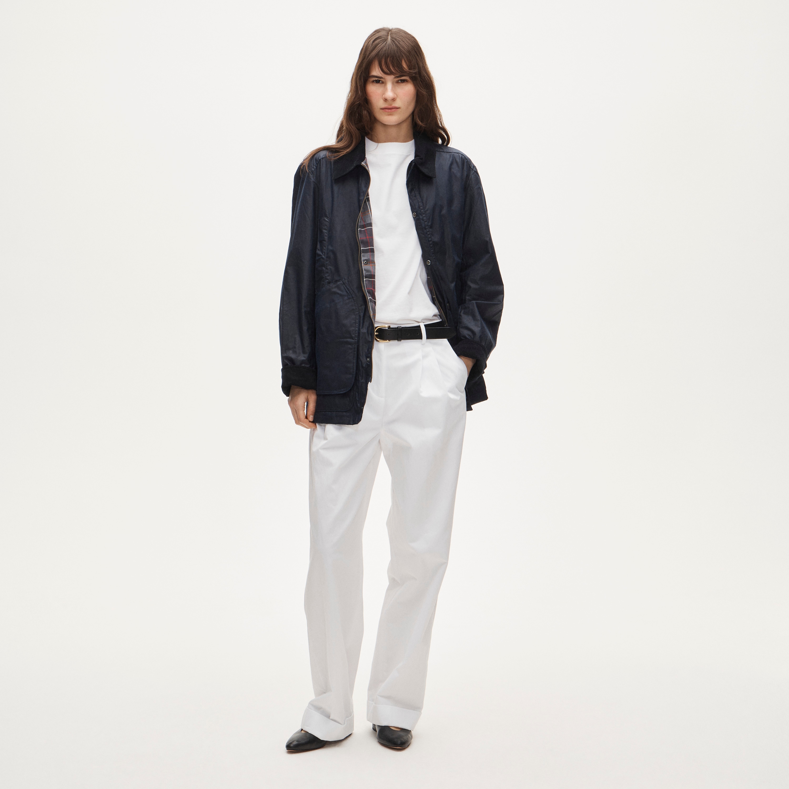 Barbour® X J.Crew Barn Jacket™ In Waxed Cotton For Men | J.Crew