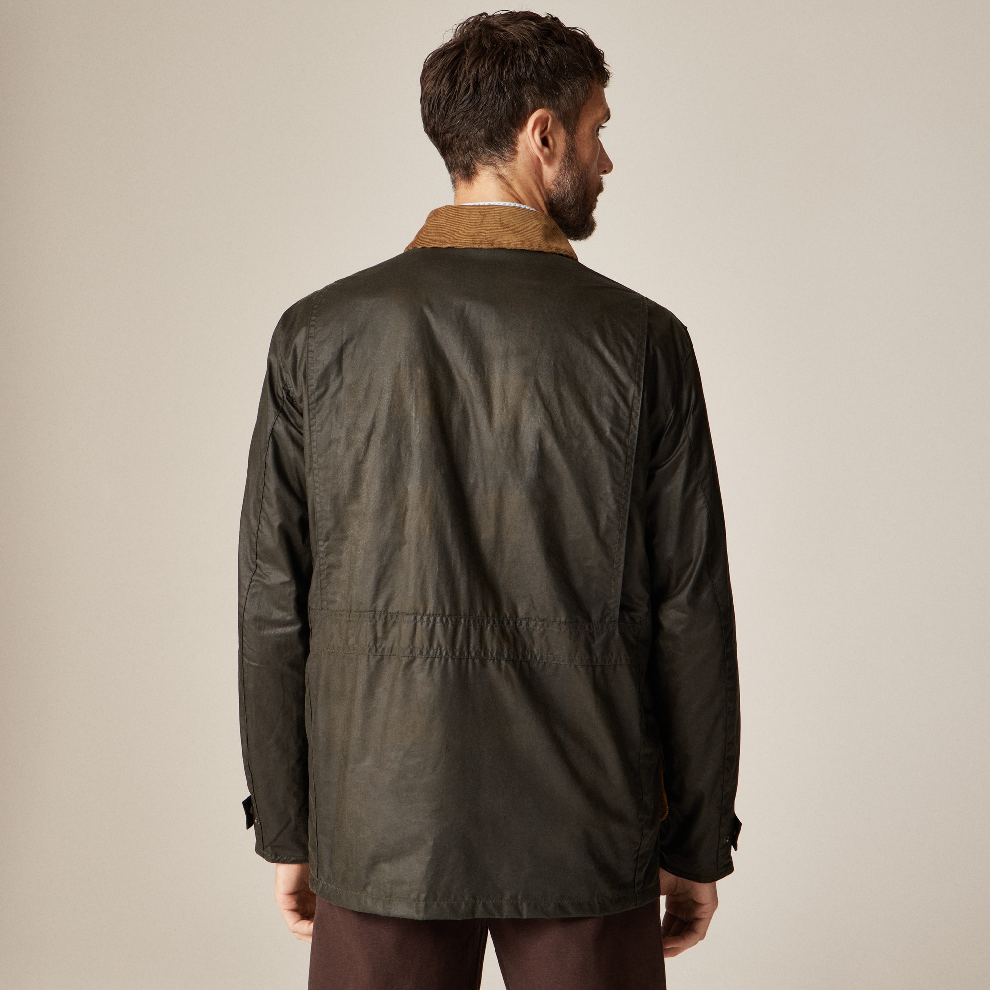 Barbour® X J.Crew Barn Jacket™ In Waxed Cotton For Men | J.Crew