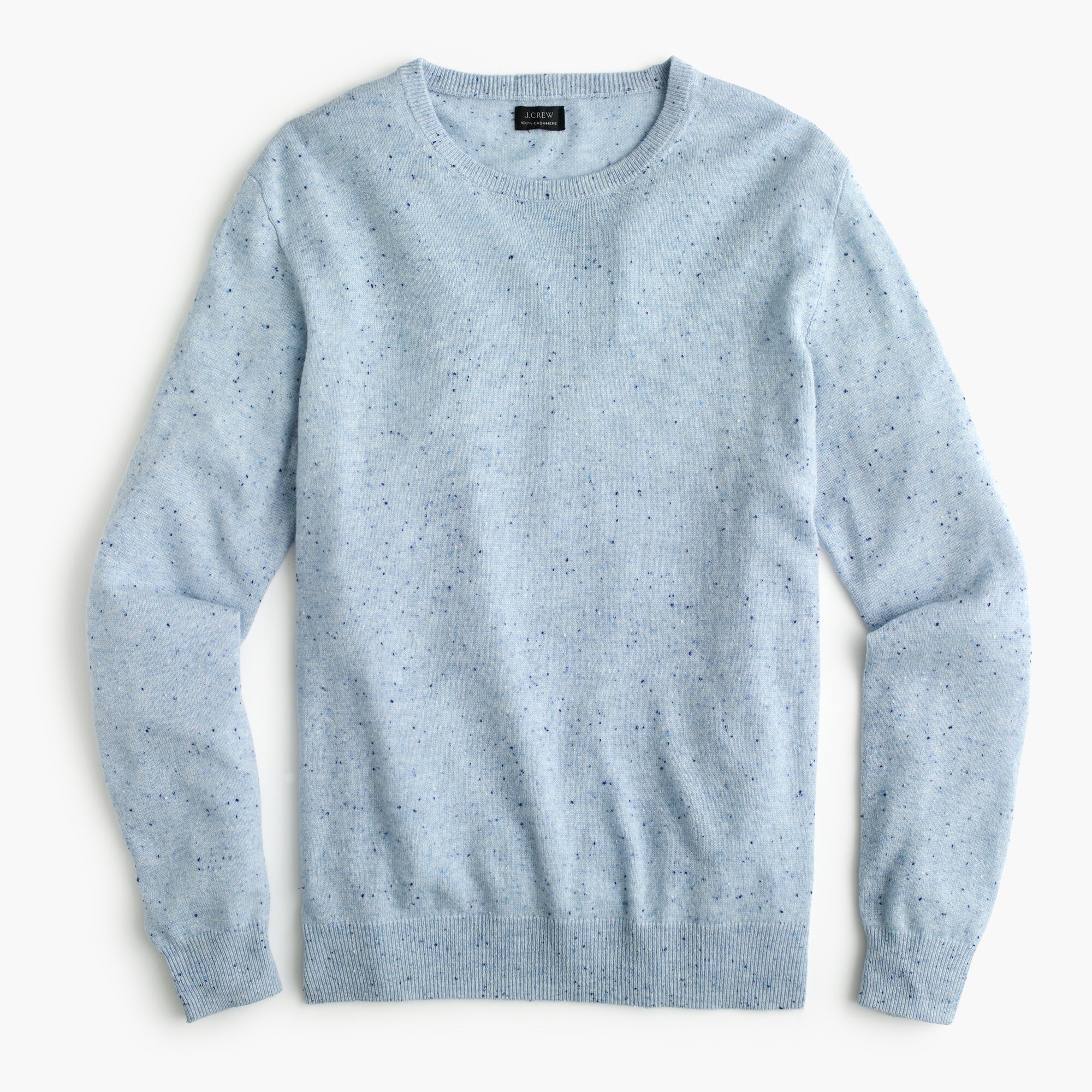 J.Crew Everyday Cashmere Crewneck Sweater In Donegal Knit For Men