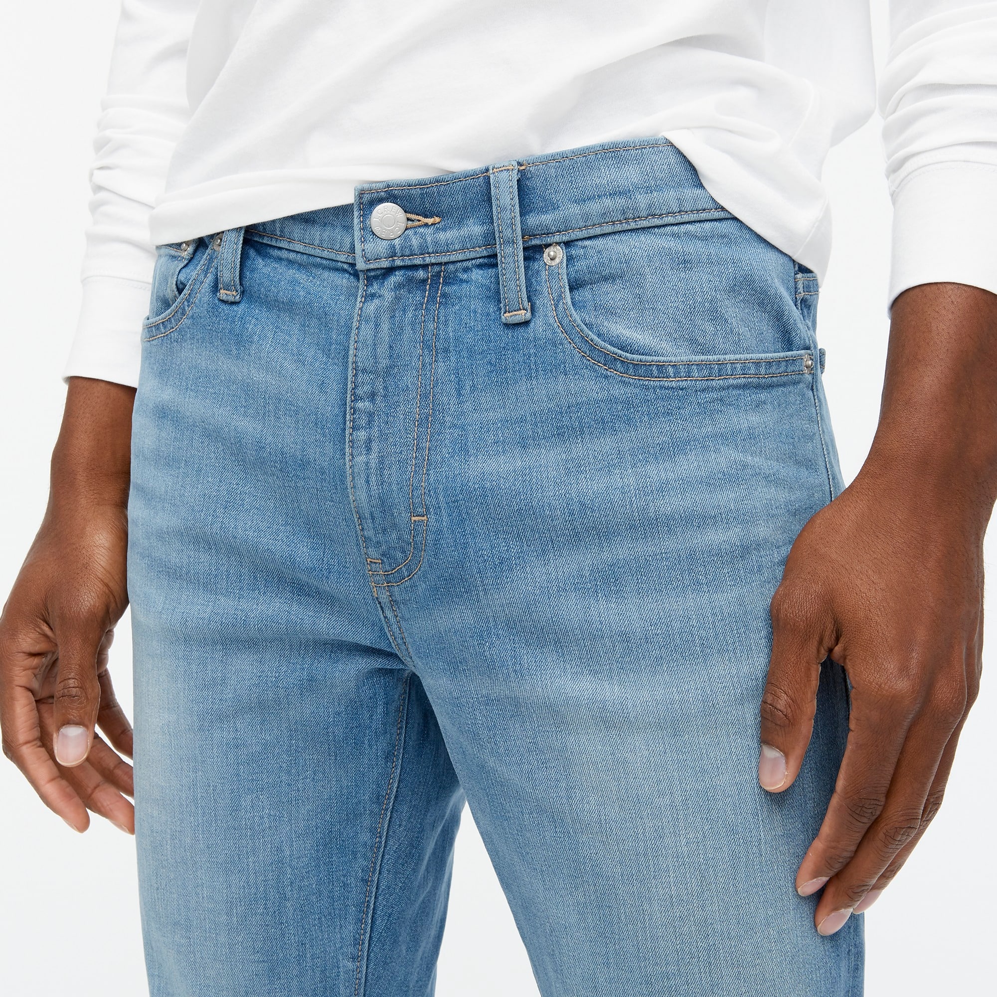 j crew mercantile flex straight jeans
