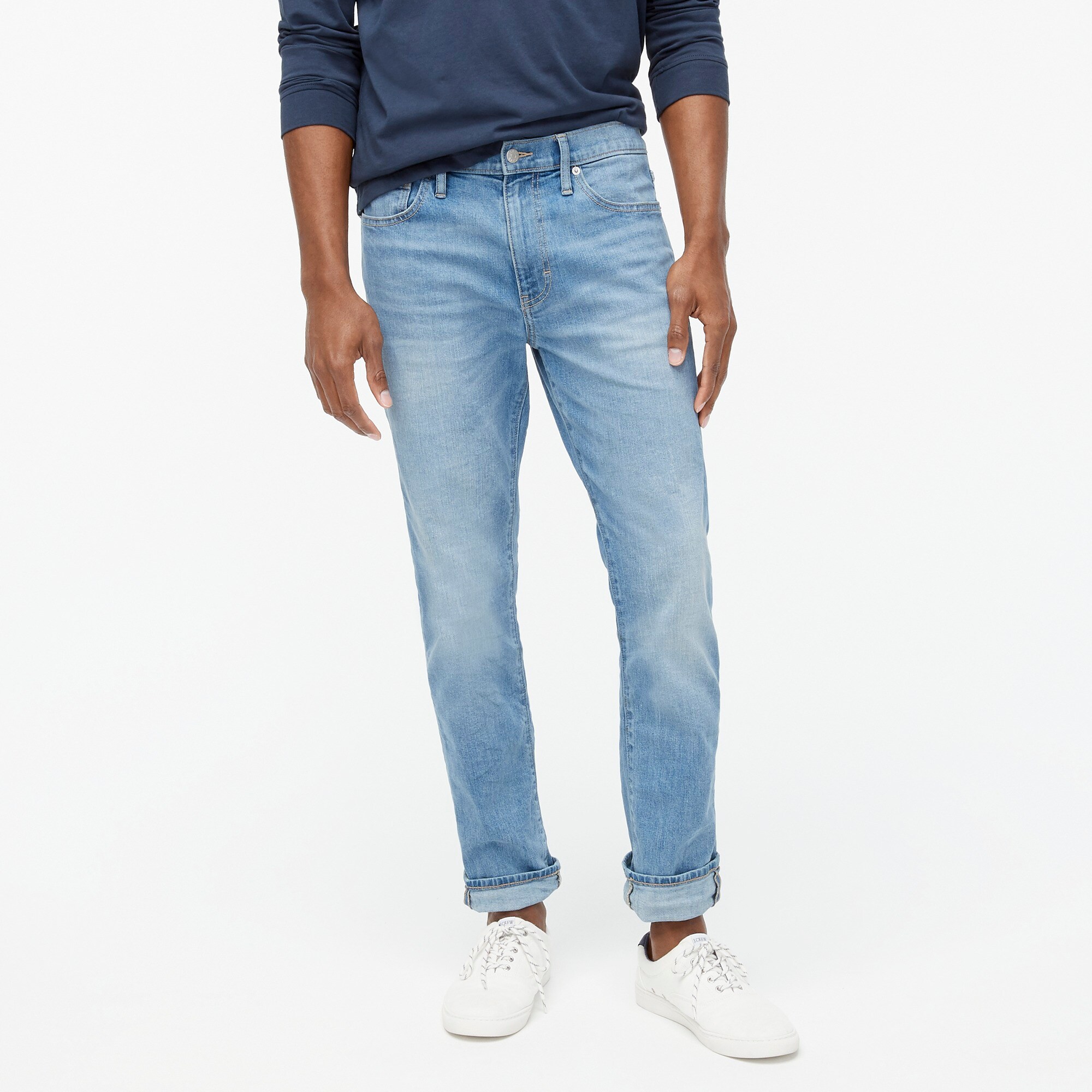 flex straight jeans